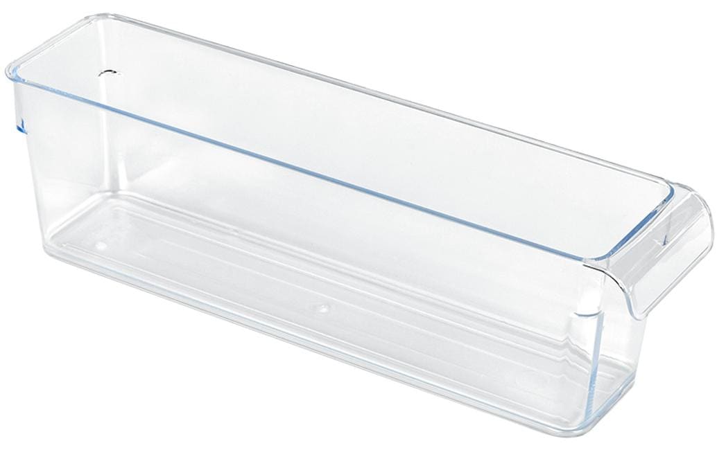 Rotho Kühlschrankorganizer Loft – 1,6 l – Kunststoff – Transparent – 31 × 9 × 7,5 cm