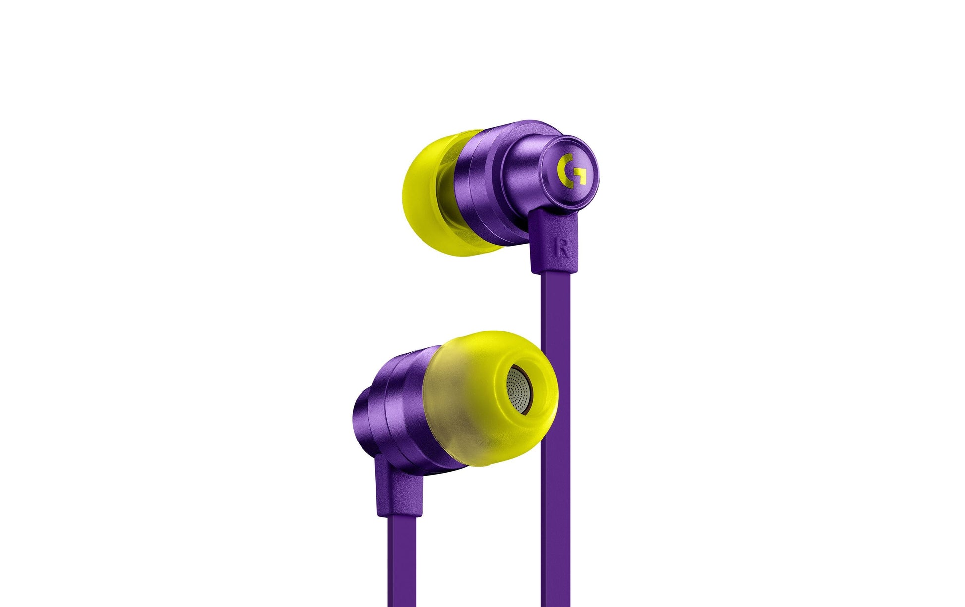 Logitech G G333 Gaming-Headset – In-Ear, Stereo, Kabelgebunden, 3,5 mm Klinke, Violett
