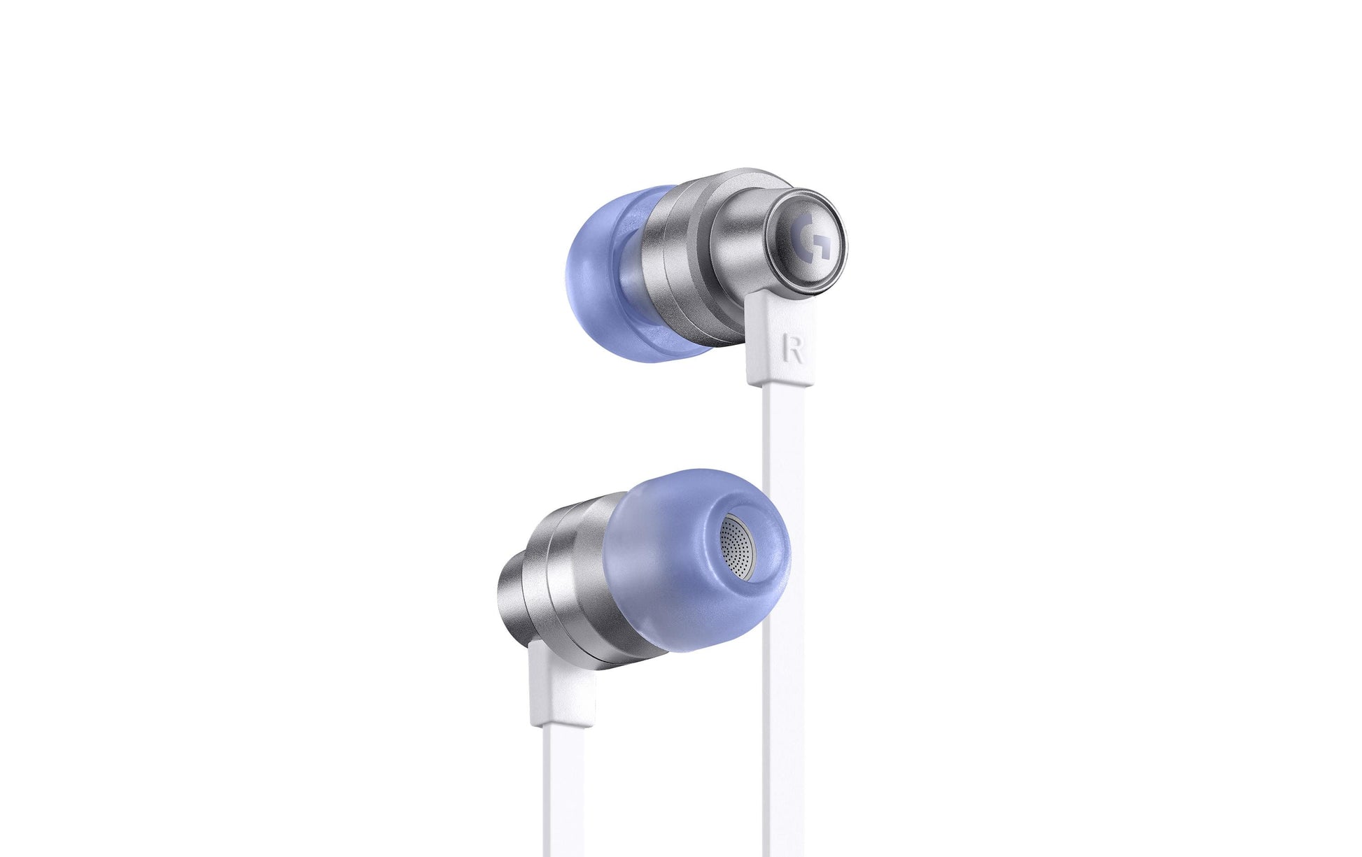 Logitech G G333 Gaming-Headset – In-Ear, Stereo, Kabelgebunden, 3,5 mm Klinke, für PC, Mobilgeräte, Xbox u. a., Weiss