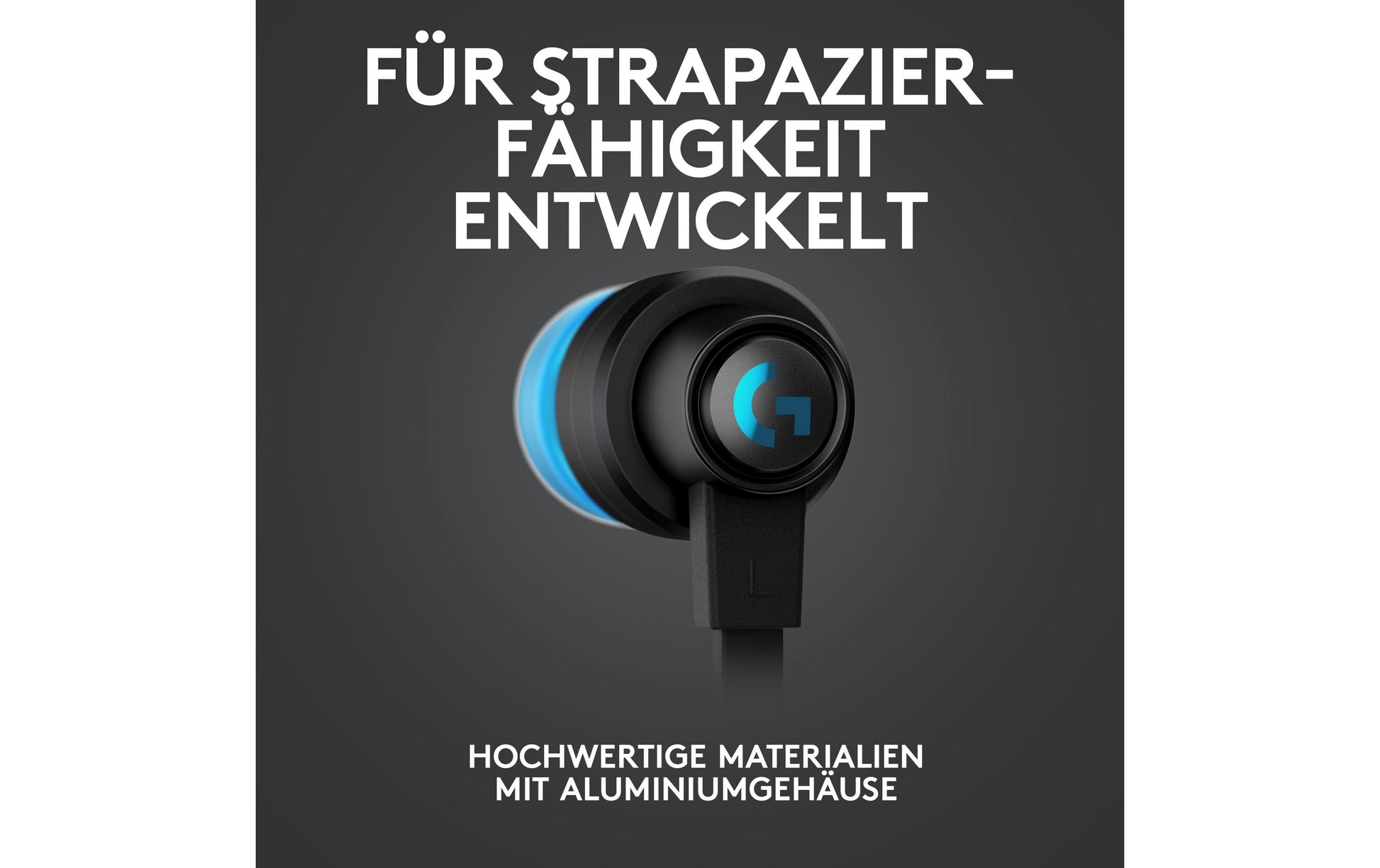 Logitech G G333 Gaming-Headset – In-Ear, Kabelgebunden, 3,5 mm Klinke, für PC, Xbox, PlayStation und mehr, Schwarz