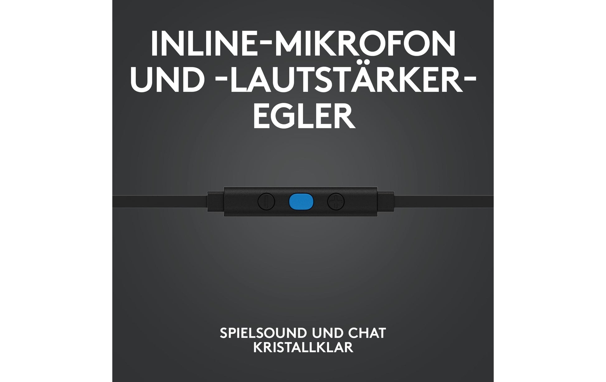 Logitech G G333 Gaming-Headset – In-Ear, Kabelgebunden, 3,5 mm Klinke, für PC, Xbox, PlayStation und mehr, Schwarz