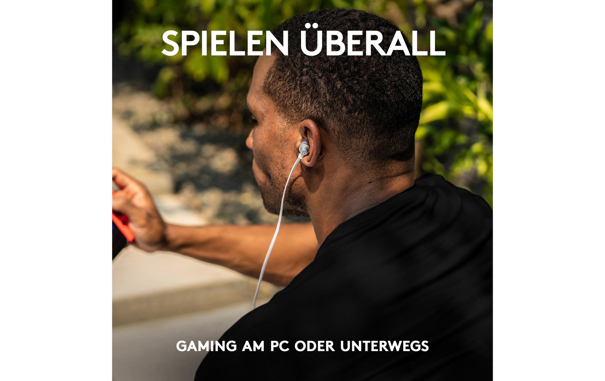 Logitech G G333 Gaming-Headset – In-Ear, Stereo, Kabelgebunden, 3,5 mm Klinke, für PC, Mobilgeräte, Xbox u. a., Weiss