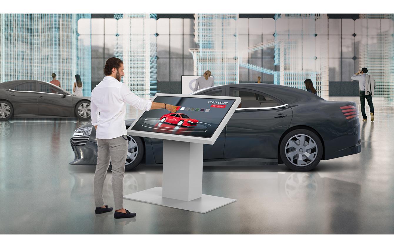 LG 32TNF5P-B – Interaktives Touch-Display, 32", Full HD, 500 cd/m², 24/7, webOS