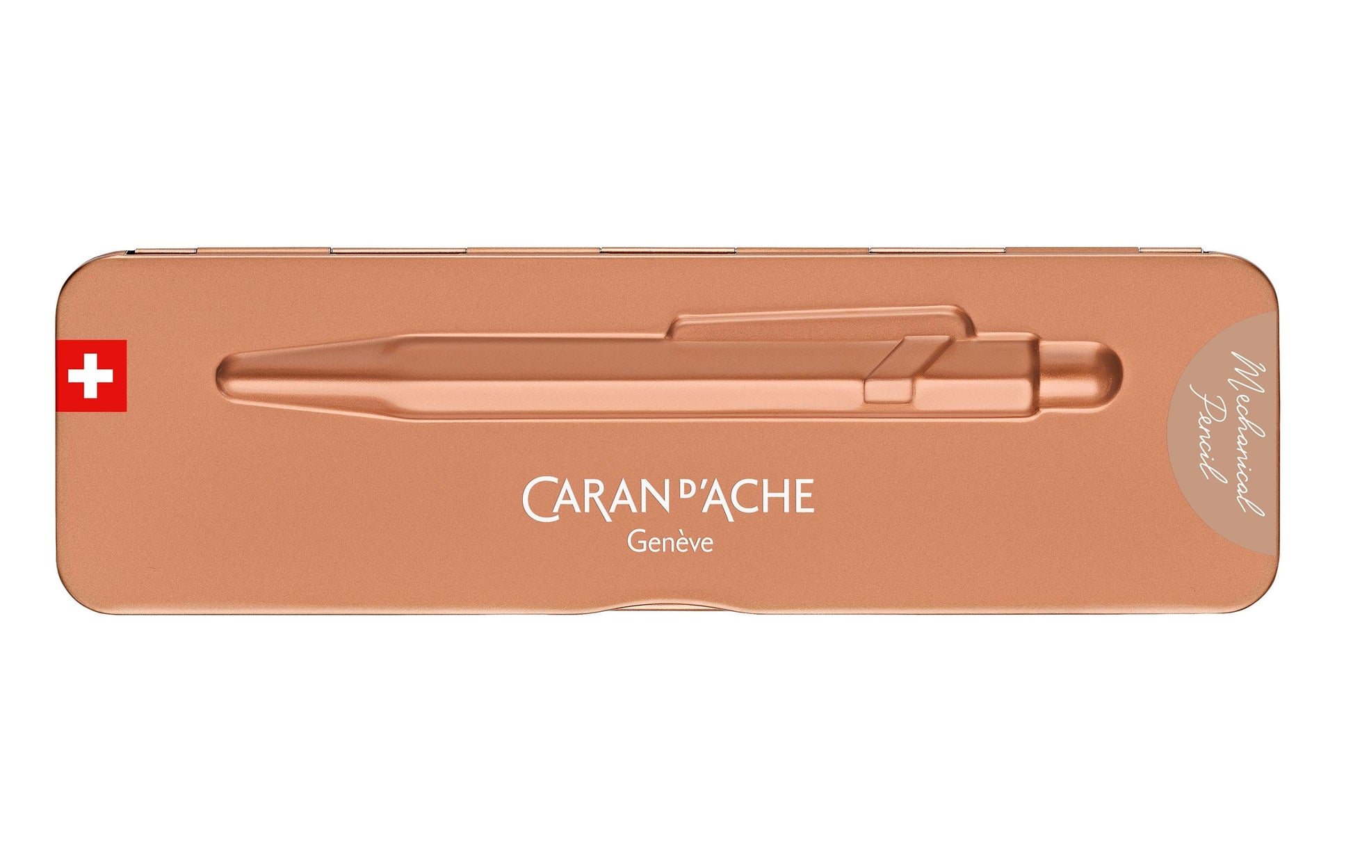 Caran d-Ache 849 Premium Brut Rosé Druckbleistift – 0,7 mm – Aluminium – Roségold