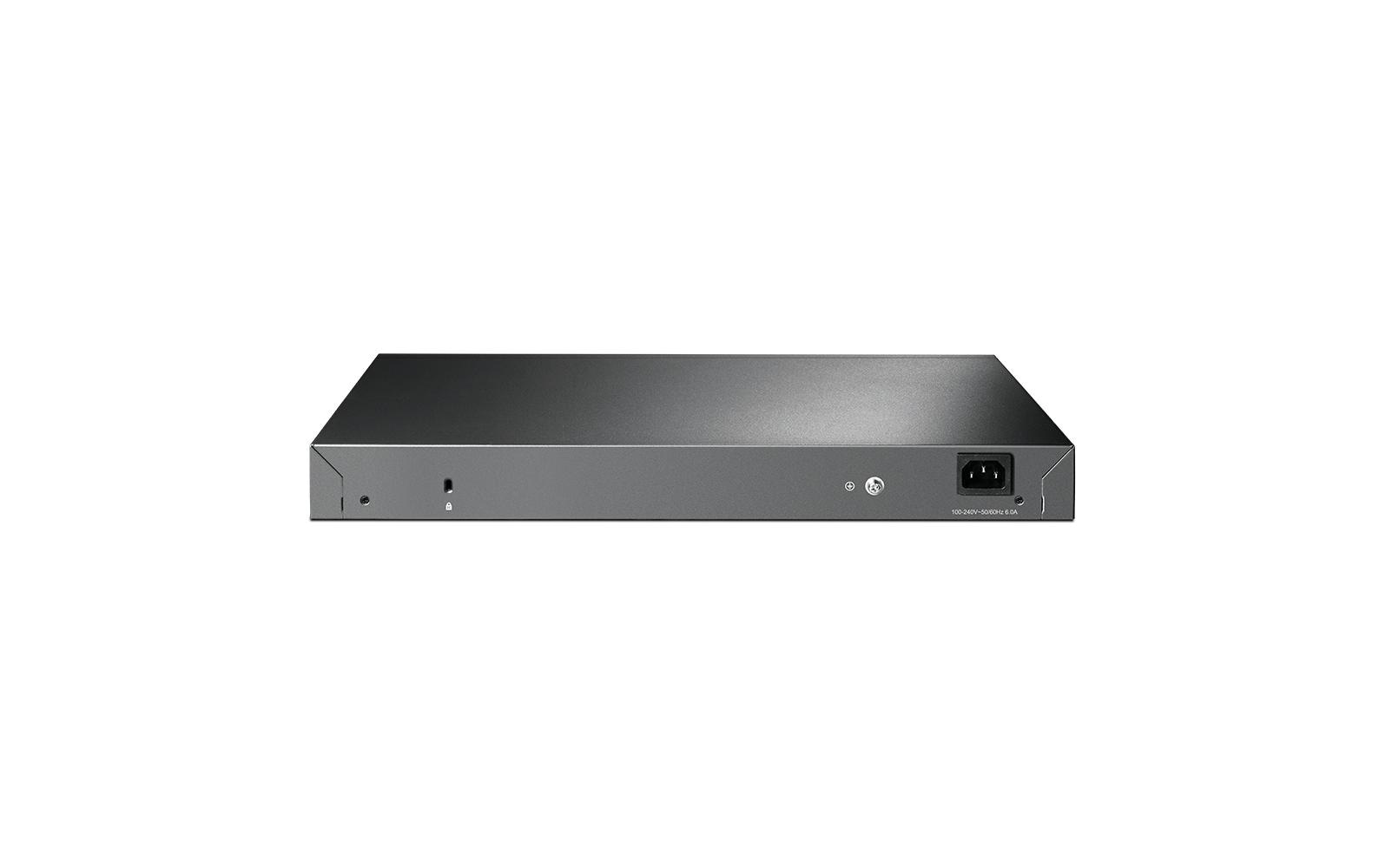 TP-Link SG3452P – Managed Switch – 48×GbE, 4×SFP, L2/L3, PoE+ 384 W, 1U