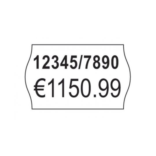 Avery Etiketten für Preisauszeichner – 26 × 16 mm, permanent, weiss, 10 Rollen (12'000 Stk.)