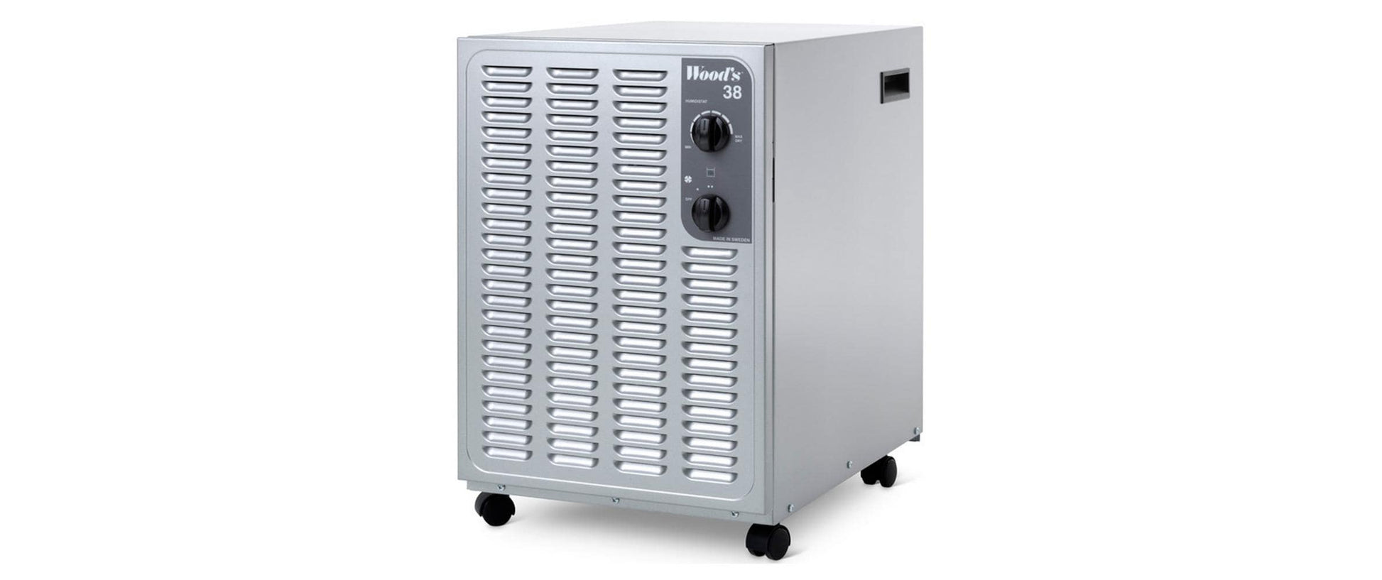Wood's Luftentfeuchter SW-38FM – 19 L/24 h, bis 140 m², Tank 11,4 l, Hygrostat