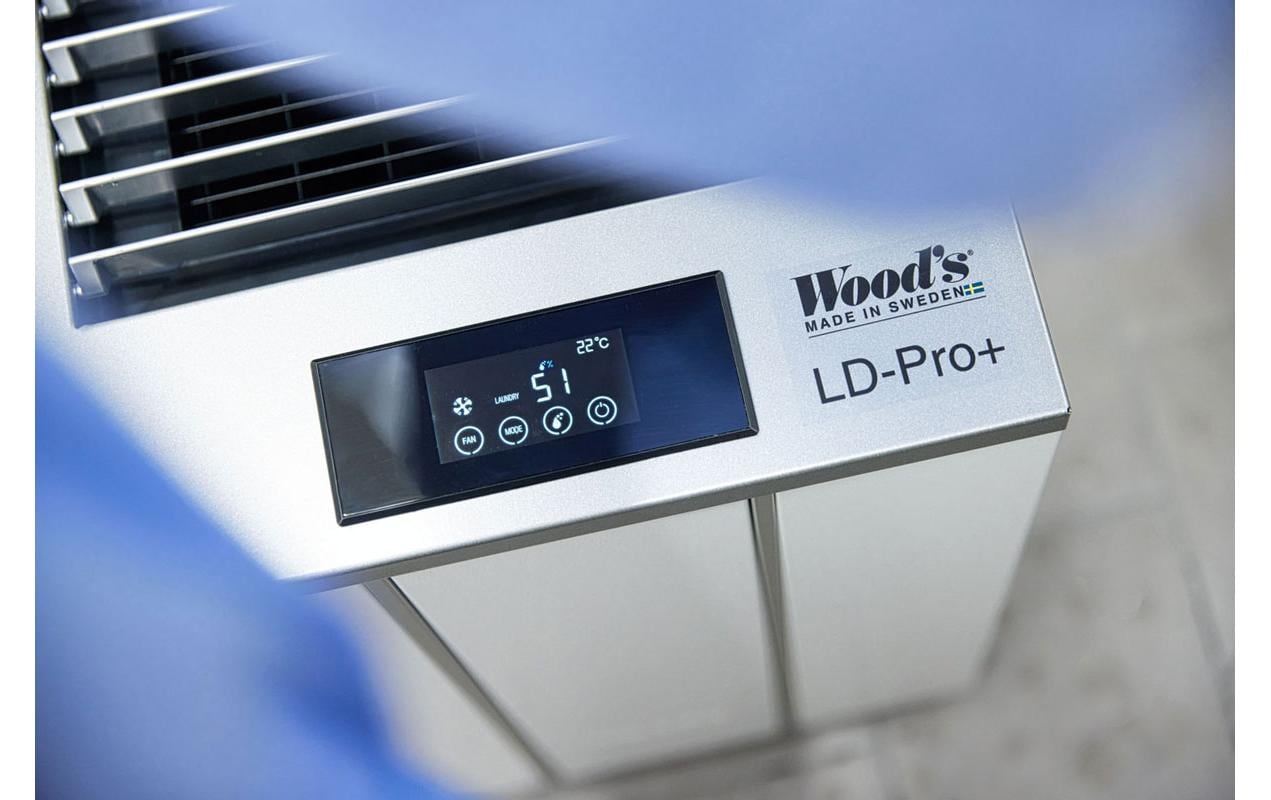 Wood's Luftentfeuchter LD40 – 19 L/24 h, bis 100 m², Tank 11,4 l, Hygrostat
