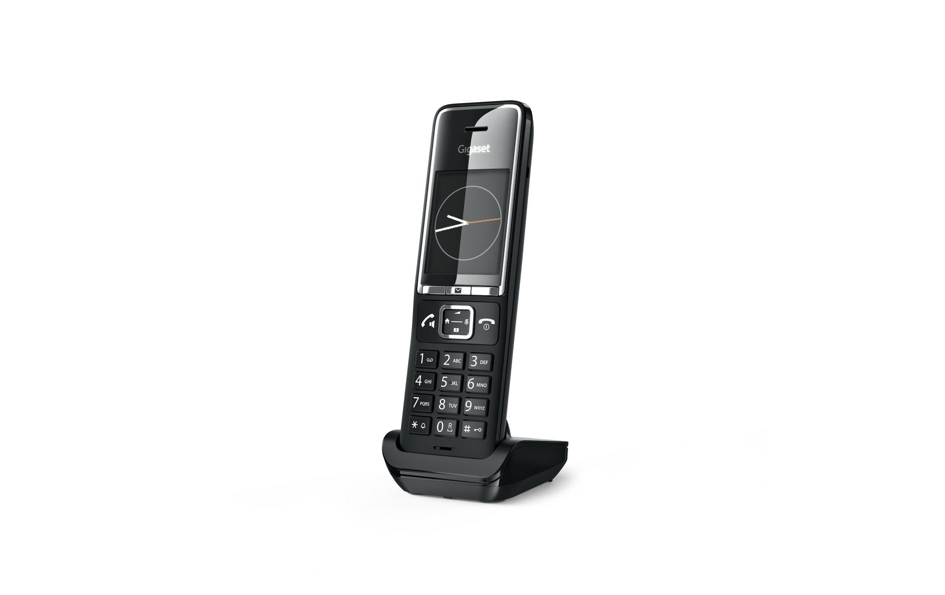 Gigaset Comfort 550 HX – WLAN-Telefon (Handgerät), Zusatzmobilteil mit Ladeschale, Schwarz