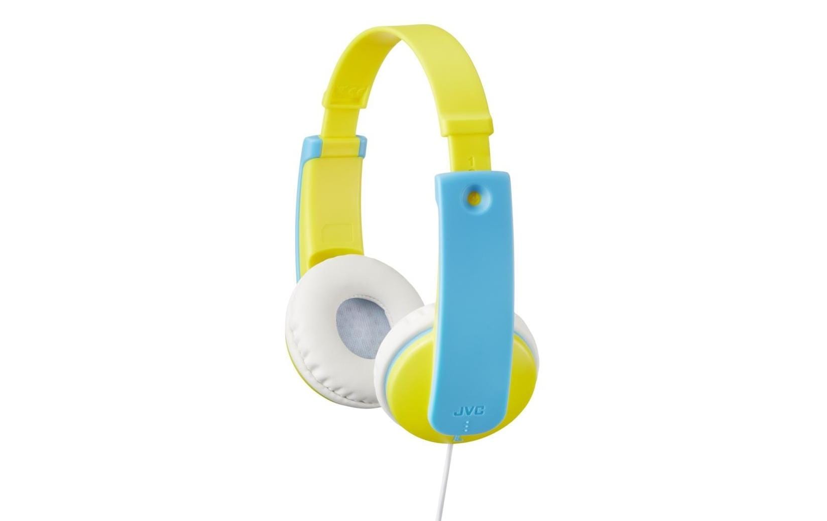 JVC HA-KD7-YN Kinderkopfhörer – On-Ear, Kabelgebunden, 3,5 mm Klinke, Gelb