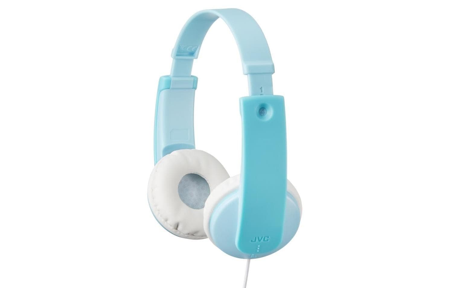 JVC HA-KD7-ZN – Kinderkopfhörer, 3,5-mm-Klinke, Lautstärkebegrenzung, CSPIA, Mint
