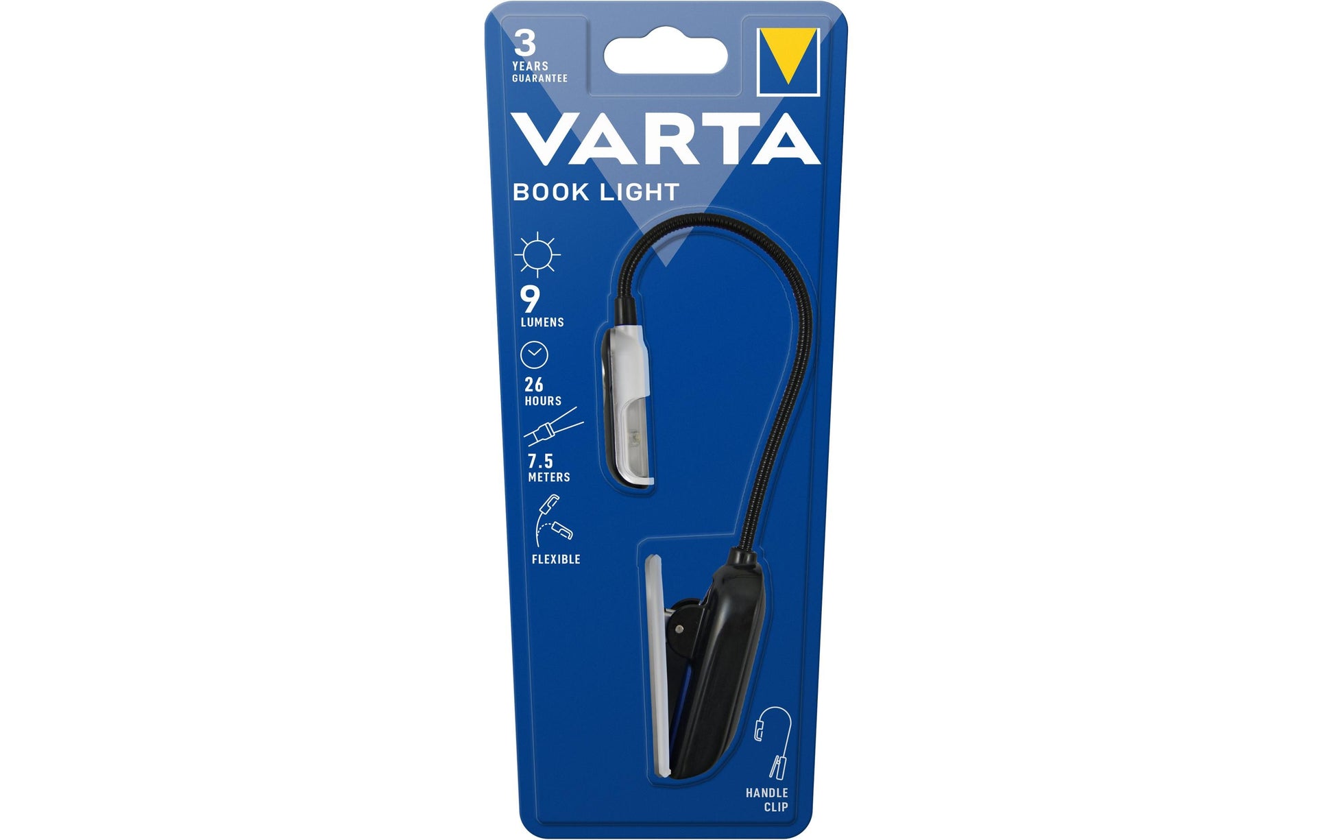 Varta Taschenlampe 16618 – 9 lm, 7,5 m, CR2032 (2×) – Schwarz