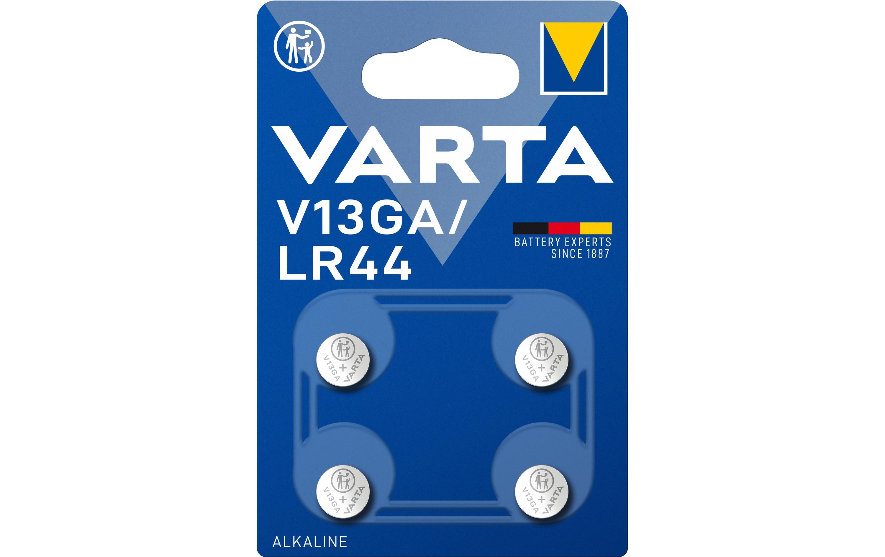 Varta V13GA Akku 1,5 V 130 mAh 0,20 Wh Alkali