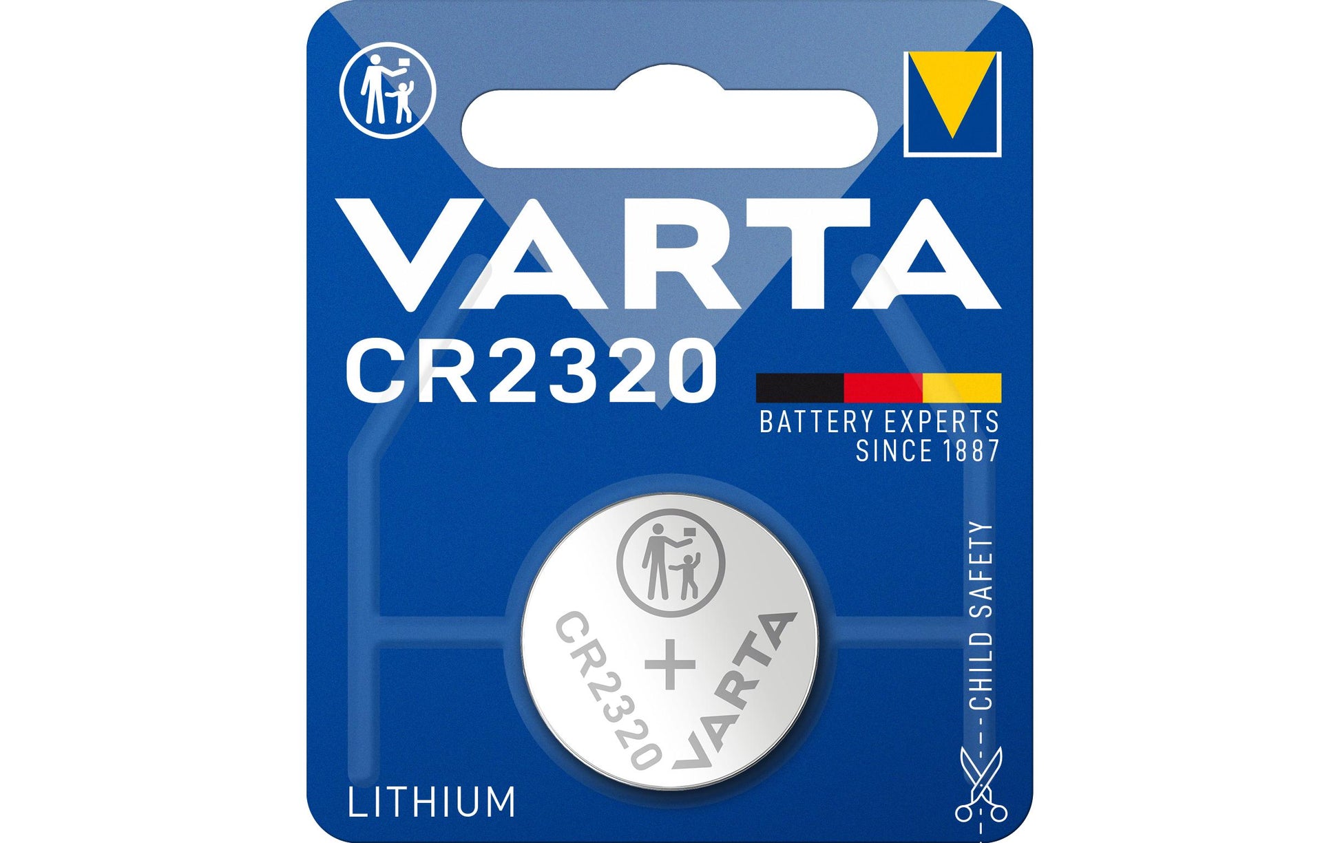 Varta Knopfzelle CR2320, Lithium, 3 V – 1 Stk.