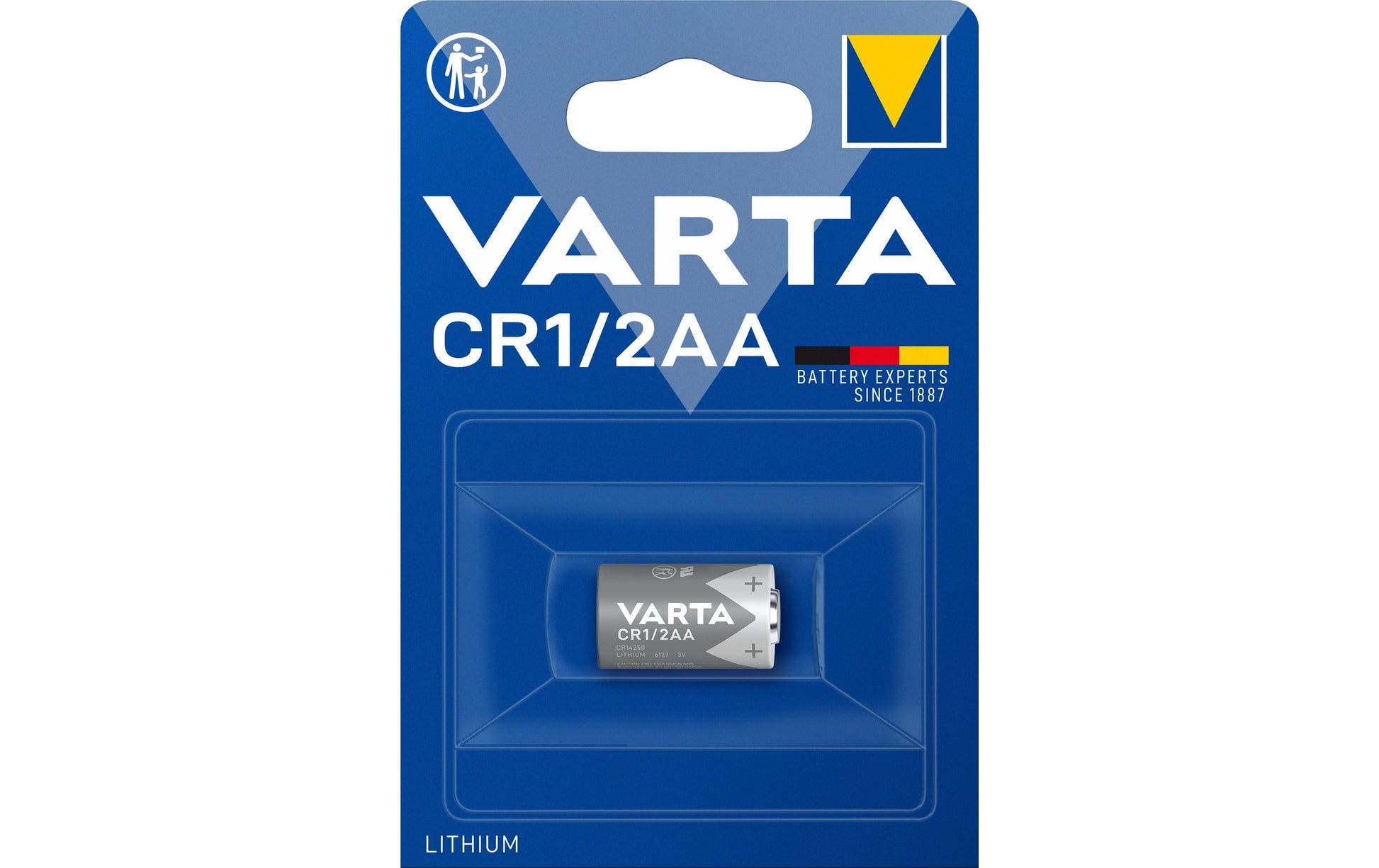 Varta CR14250 (1/2AA) Batterie – Lithium-Mangandioxid, 3 V – 1 Stk.