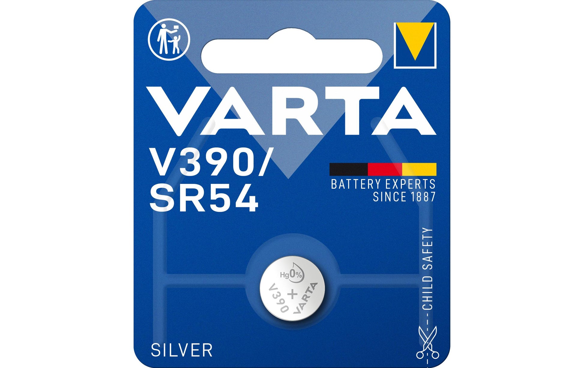 Varta Knopfzelle SR54, Silberoxid, 1,55 V – 1 Stk.