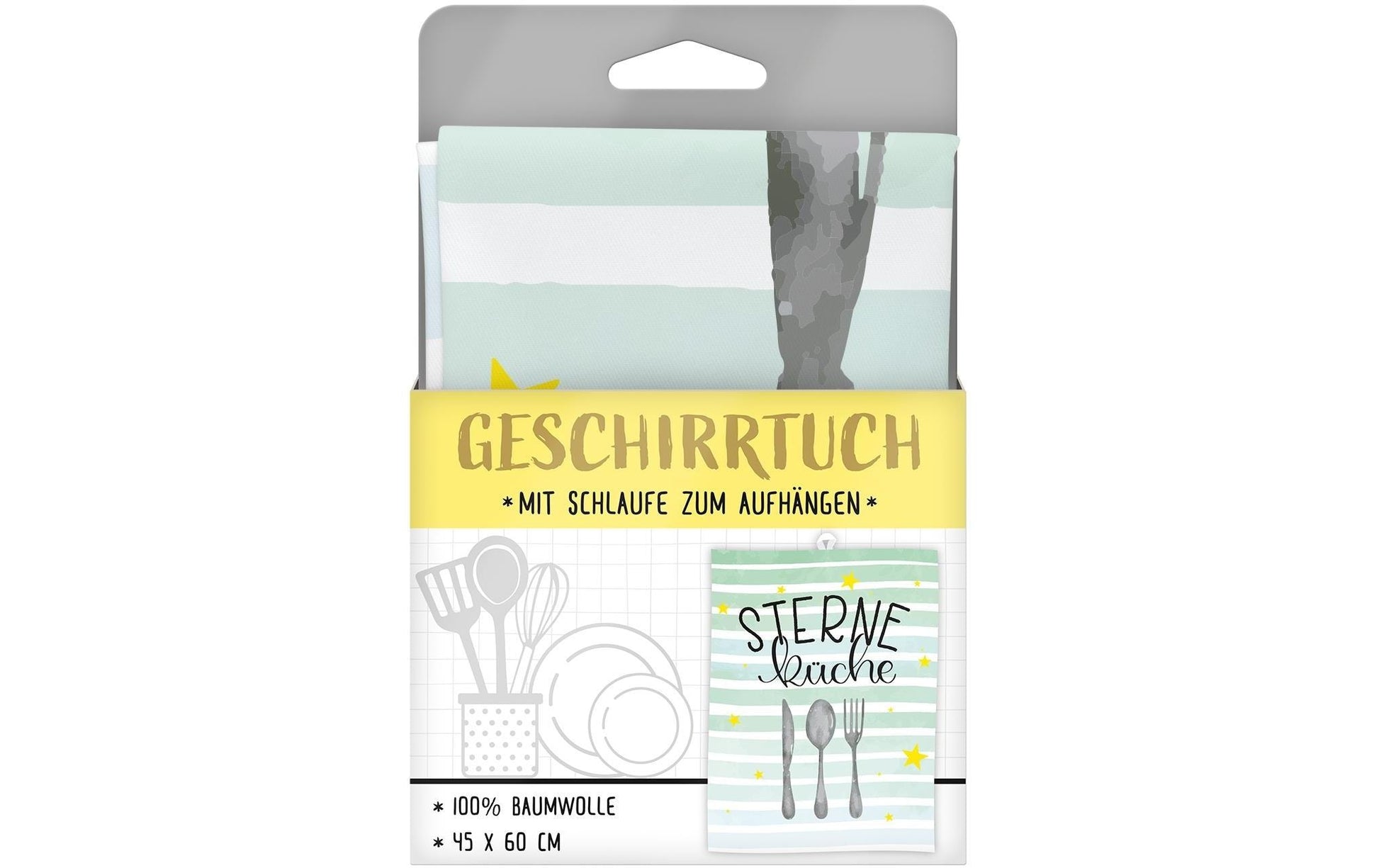 Sheepworld Geschirrtuch 45 × 60 cm, Baumwolle, Mehrfarbig
