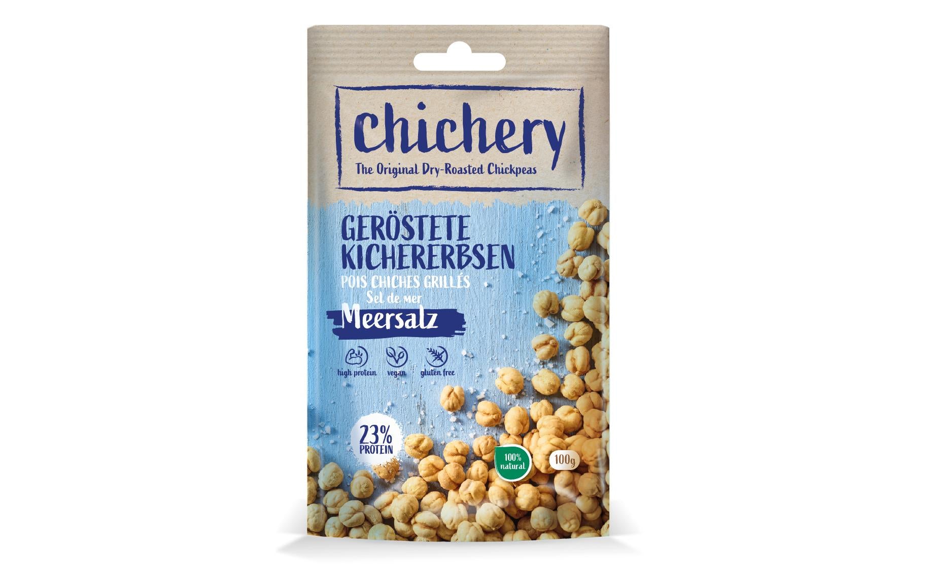 Chichery Kichererbsen – Meersalz – 100 g