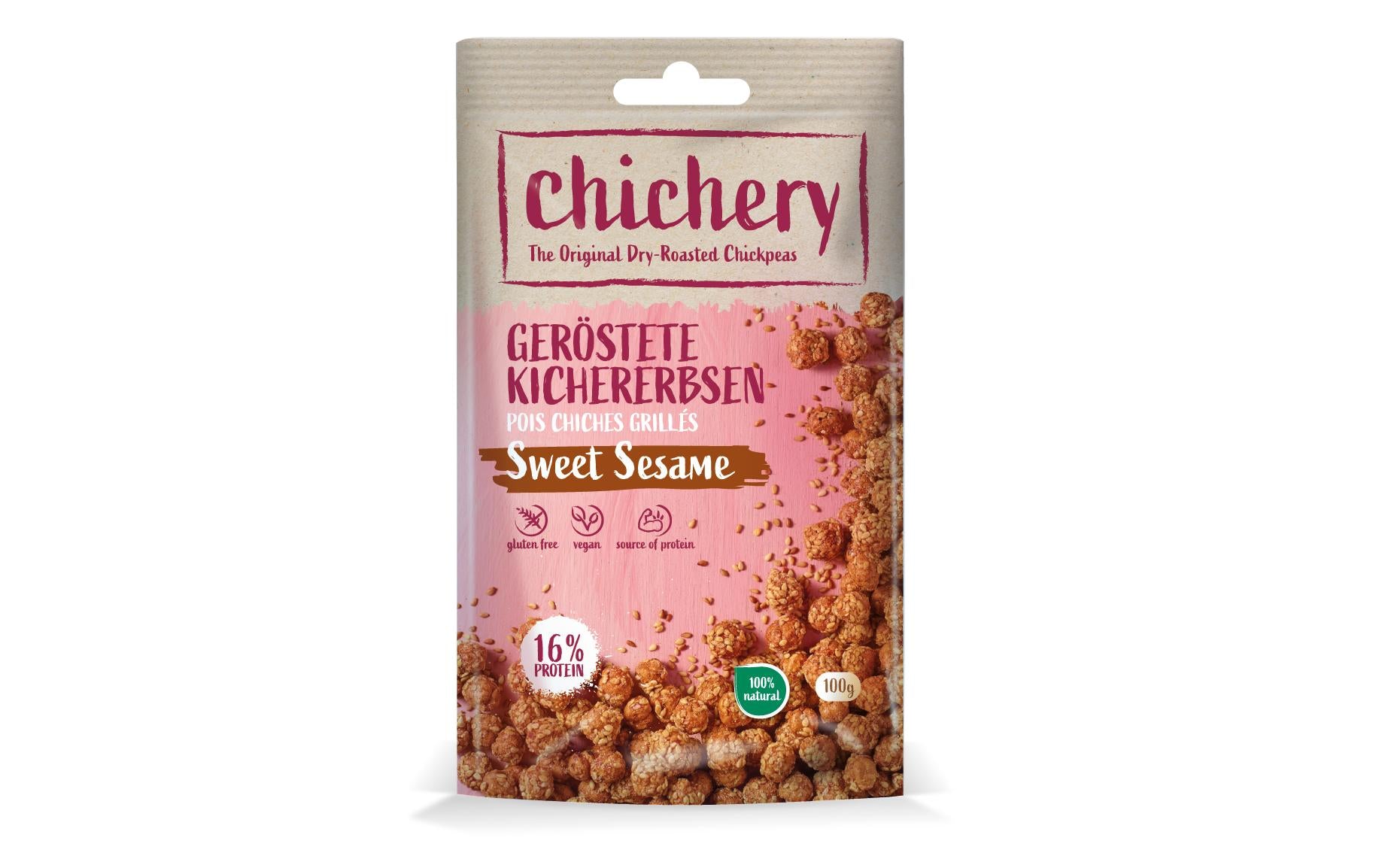 Chichery Kichererbsen – Sesam, süss, glutenfrei – 100 g