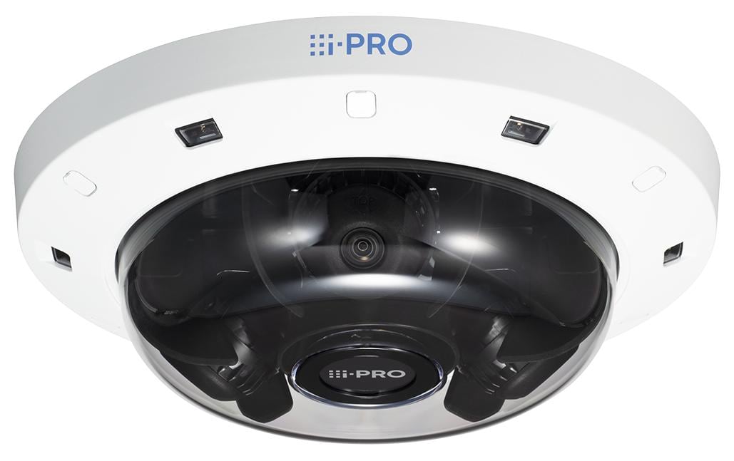 i-PRO Panasonic WV-S8563L Netzwerkkamera – 6 MP, Multisensor, PoE+, Weiss