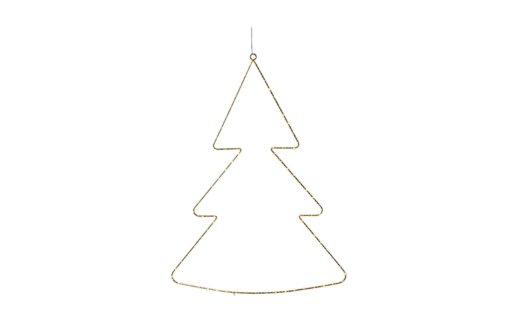 Sirius Home Liva Leichte Dekorationsfigur – 80 LEDs, 70 cm – Netzbetrieb, Gold