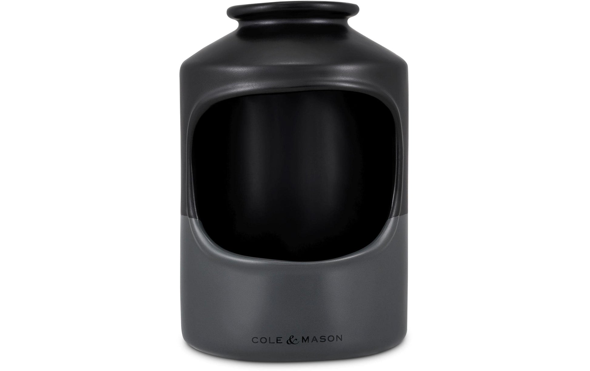 Cole & Mason Vorratsdose 250 ml, Ø 11 × 17 cm, Keramik, Schwarz