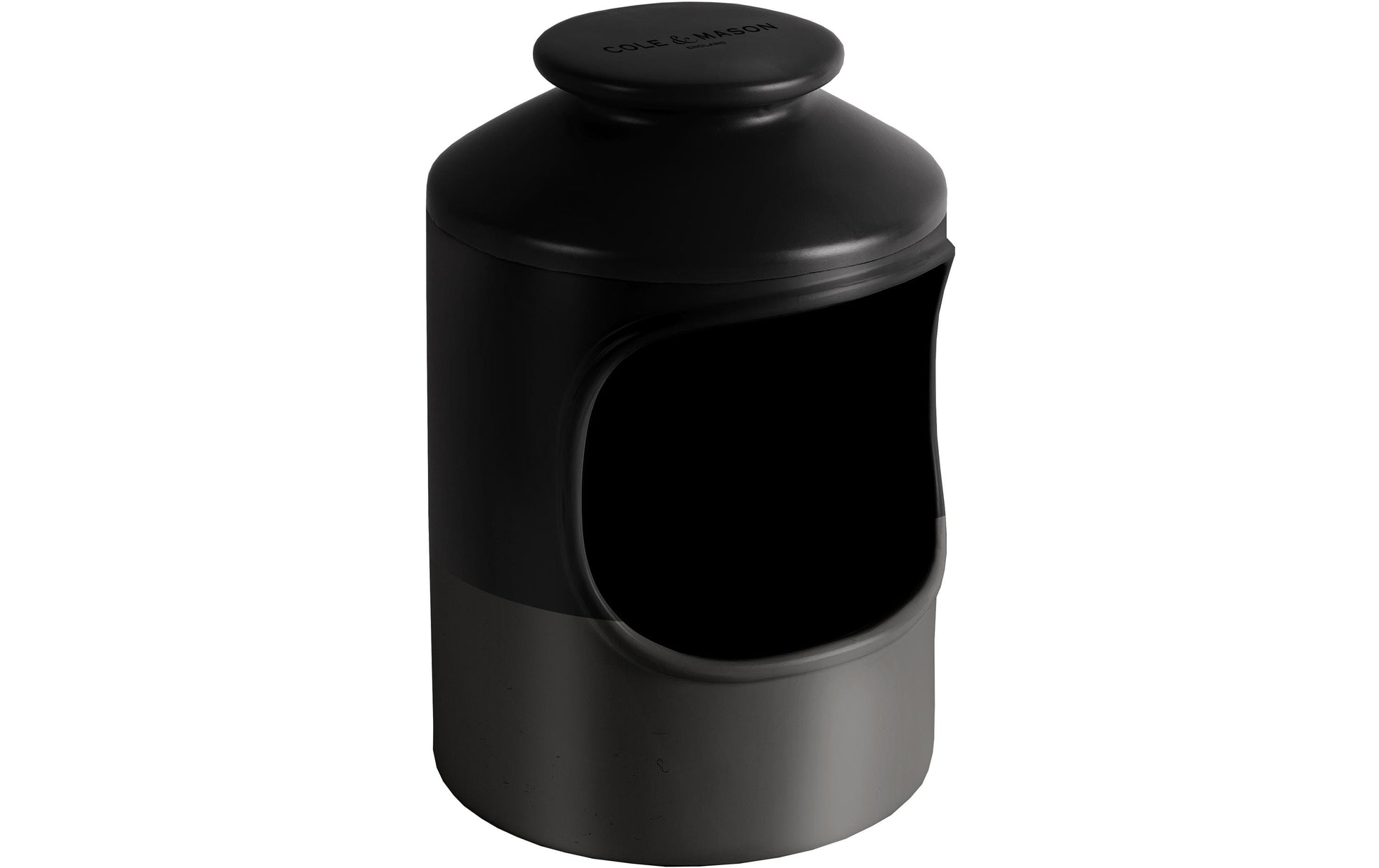 Cole & Mason Vorratsdose 250 ml, Ø 11 × 17 cm, Keramik, Schwarz