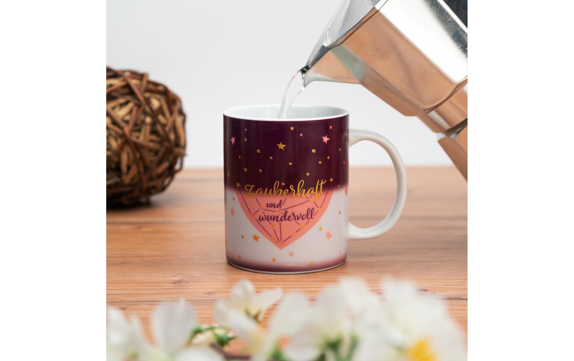 Sheepworld Universaltasse – 350 ml, Ø 8,1 cm, Keramik, Violett