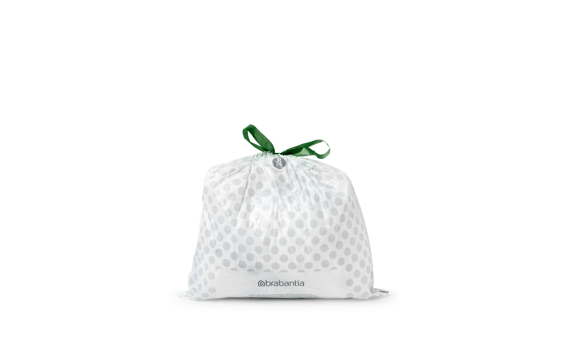 Brabantia Kehrichtsack PerfectFit für Bo Touch Bin – 36 l, mit Zugband, HDPE, weiss, 694 × 620 mm, 10 Stk