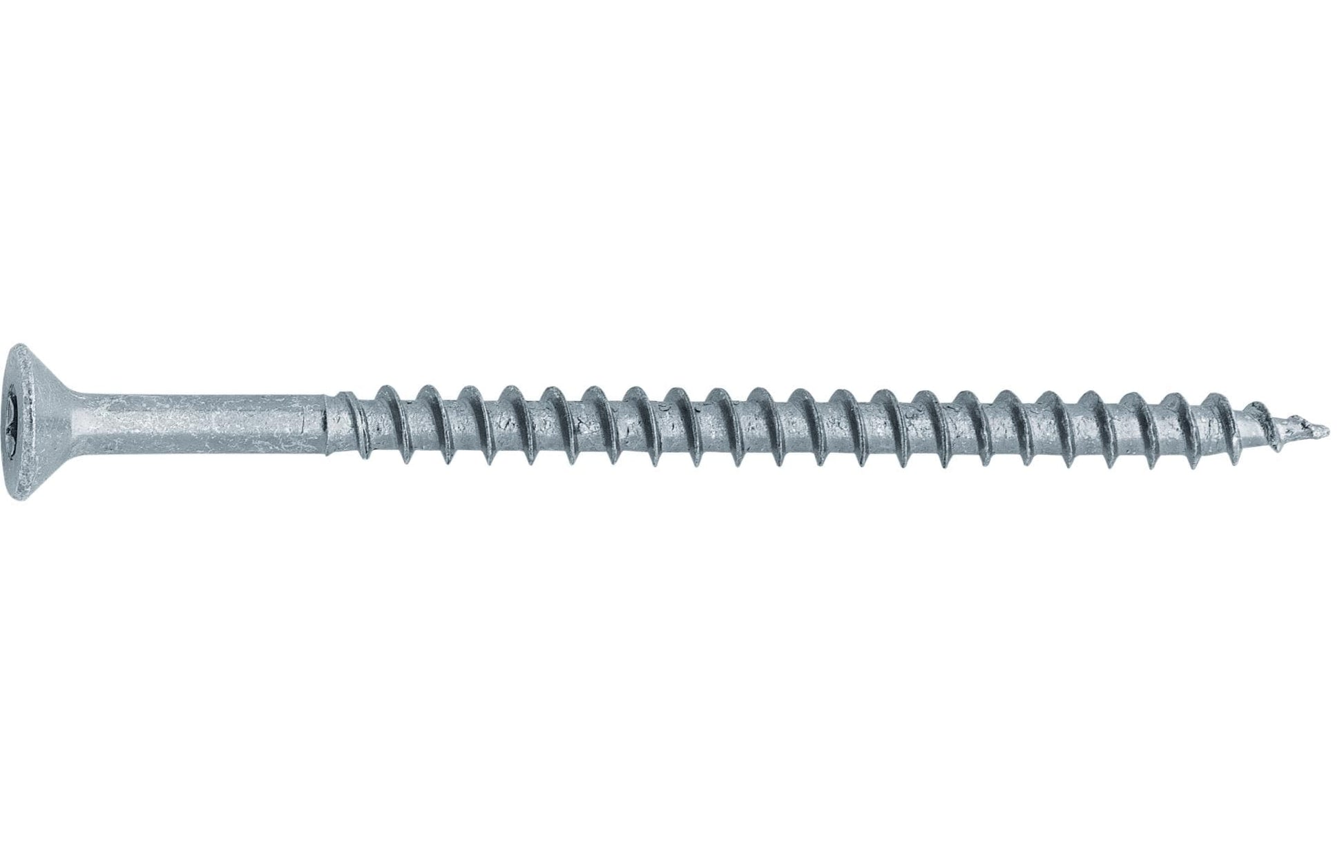 Ftm Spanplattenschrauben – Ø 5 × 40 mm, Senkkopf, Torx, Teilgewinde, verzinkt blau, 10 Stk.