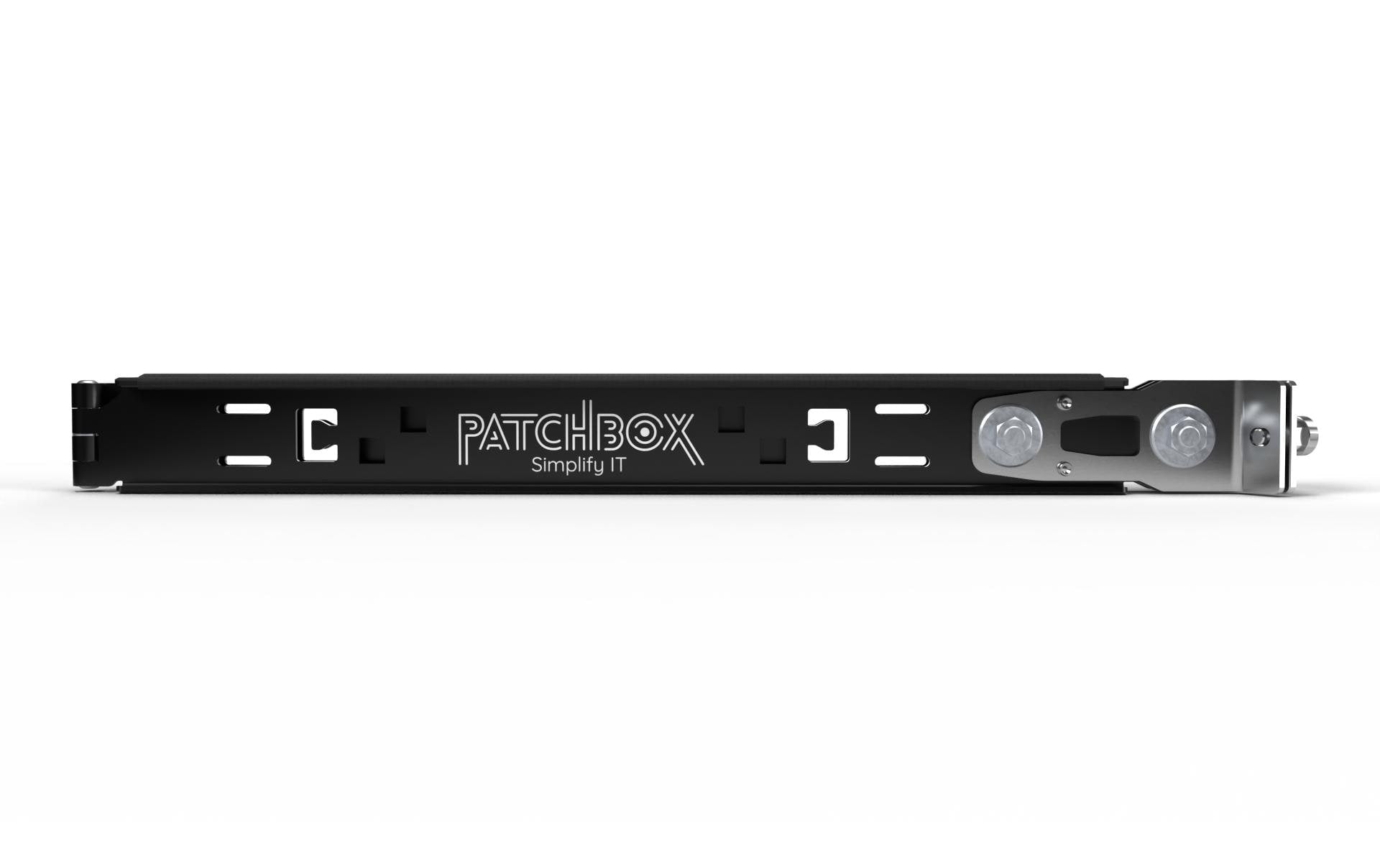 PATCHBOX Setup.exe – Installationswerkzeug – 19" Rack, 1U, bis 50 kg, Schwarz
