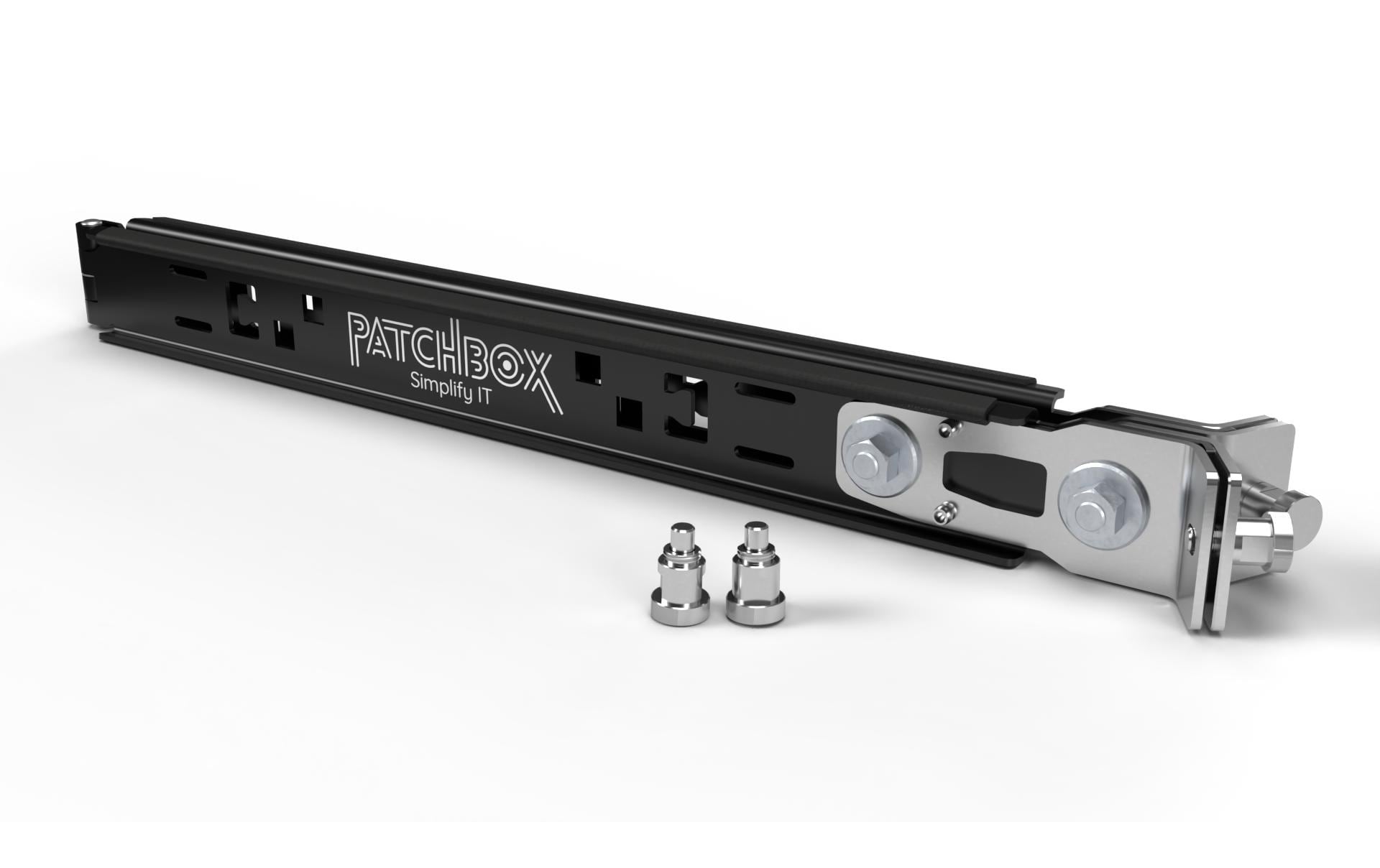 PATCHBOX Setup.exe – Installationswerkzeug – 19" Rack, 1U, bis 50 kg, Schwarz