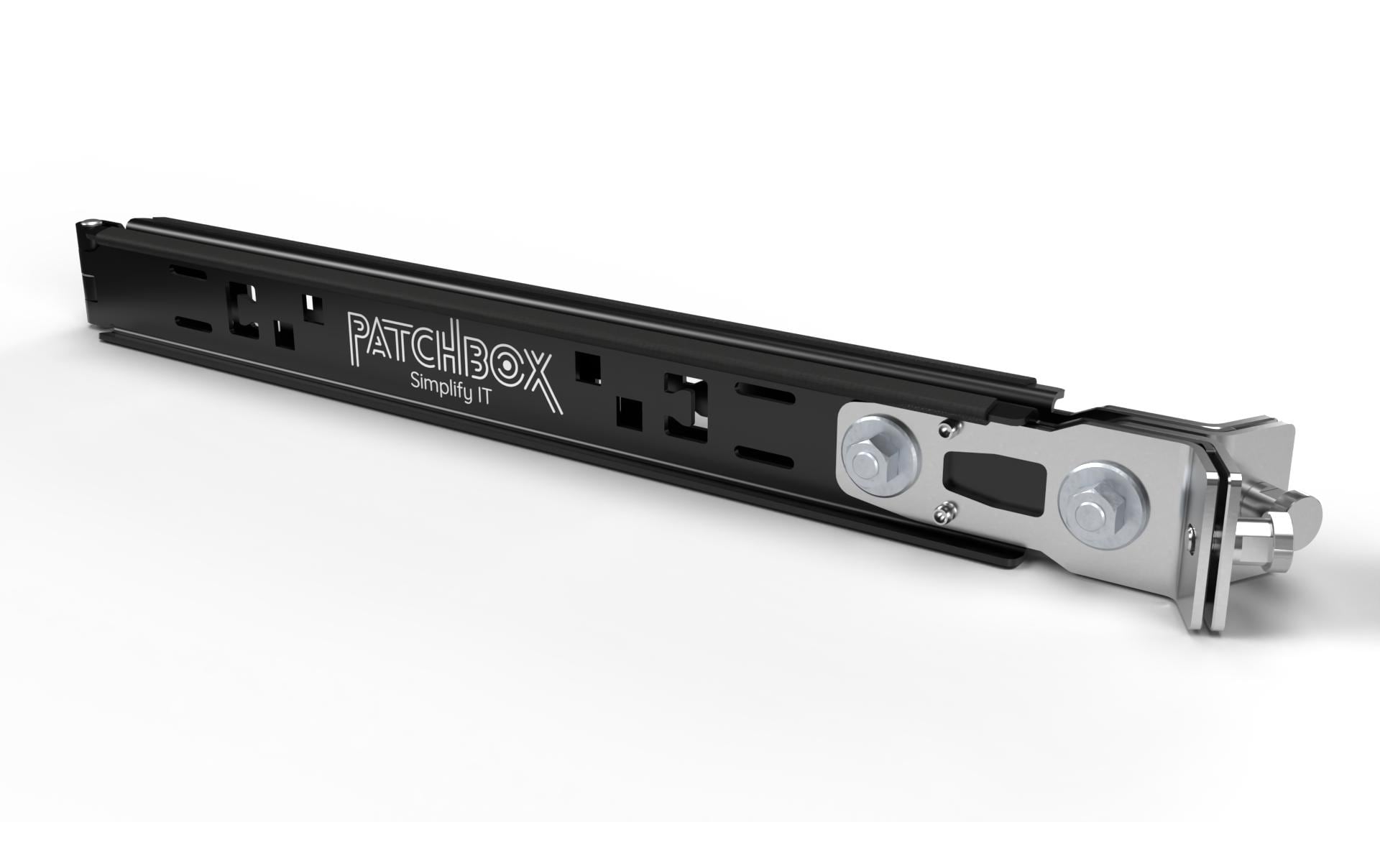 PATCHBOX Setup.exe – Installationswerkzeug – 19" Rack, 1U, bis 50 kg, Schwarz