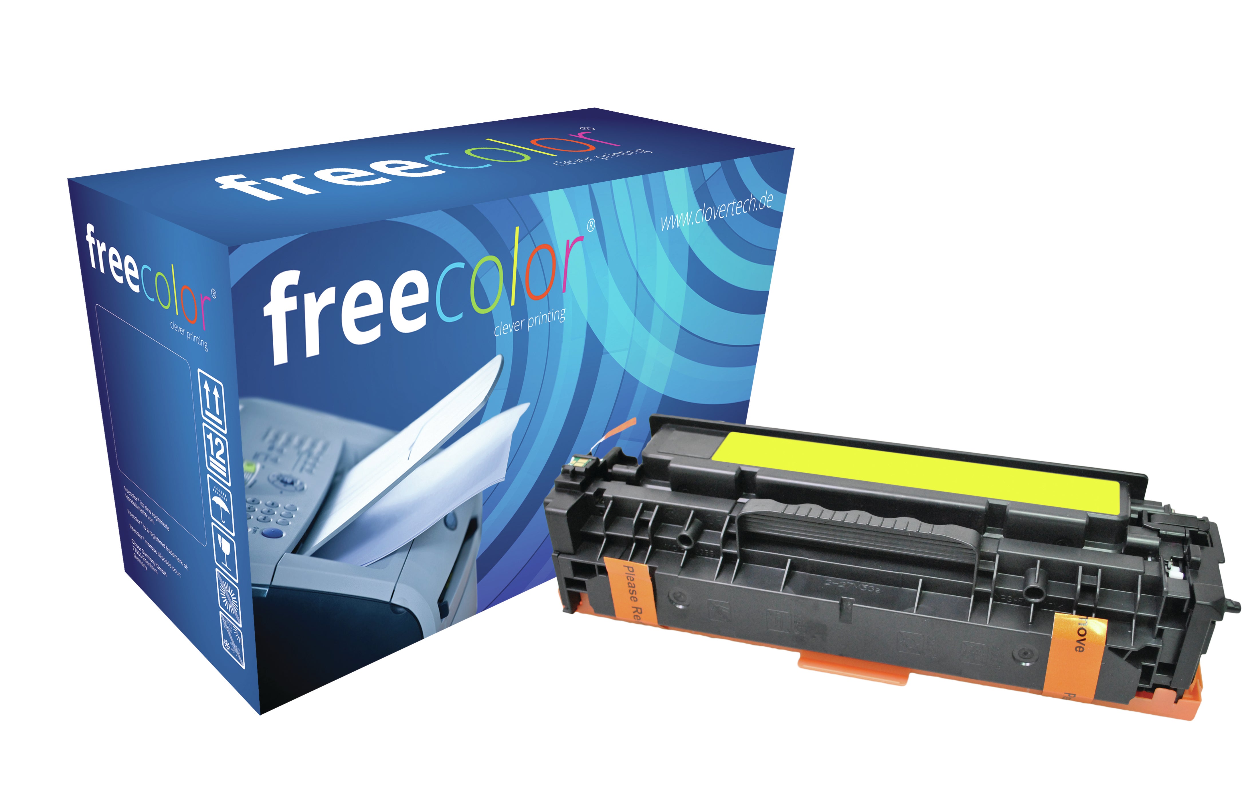 Freecolor M451Y-FRC (CE412A) Gelber Toner – Kompatibel – 2'600 Seiten – für HP LaserJet Pro M451/M475/M351