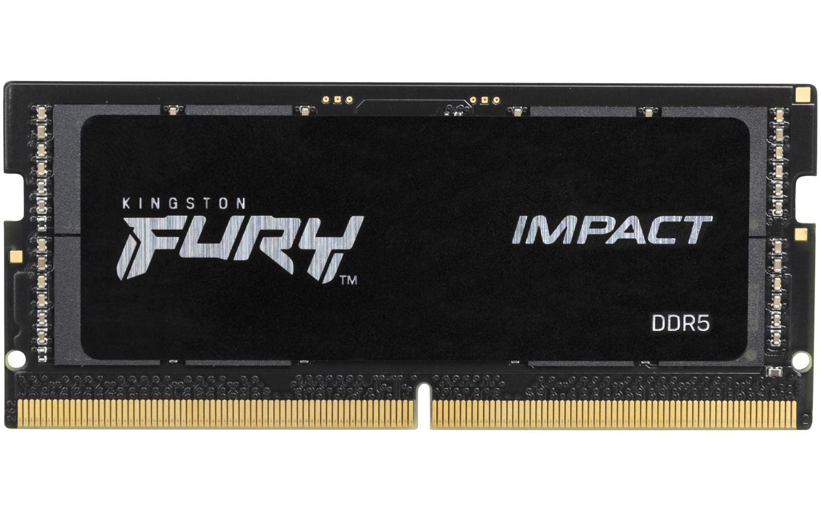 Kingston Technology Kingston FURY Impact – 8 GB DDR5 SO-DIMM, 4800 MT/s, CL38