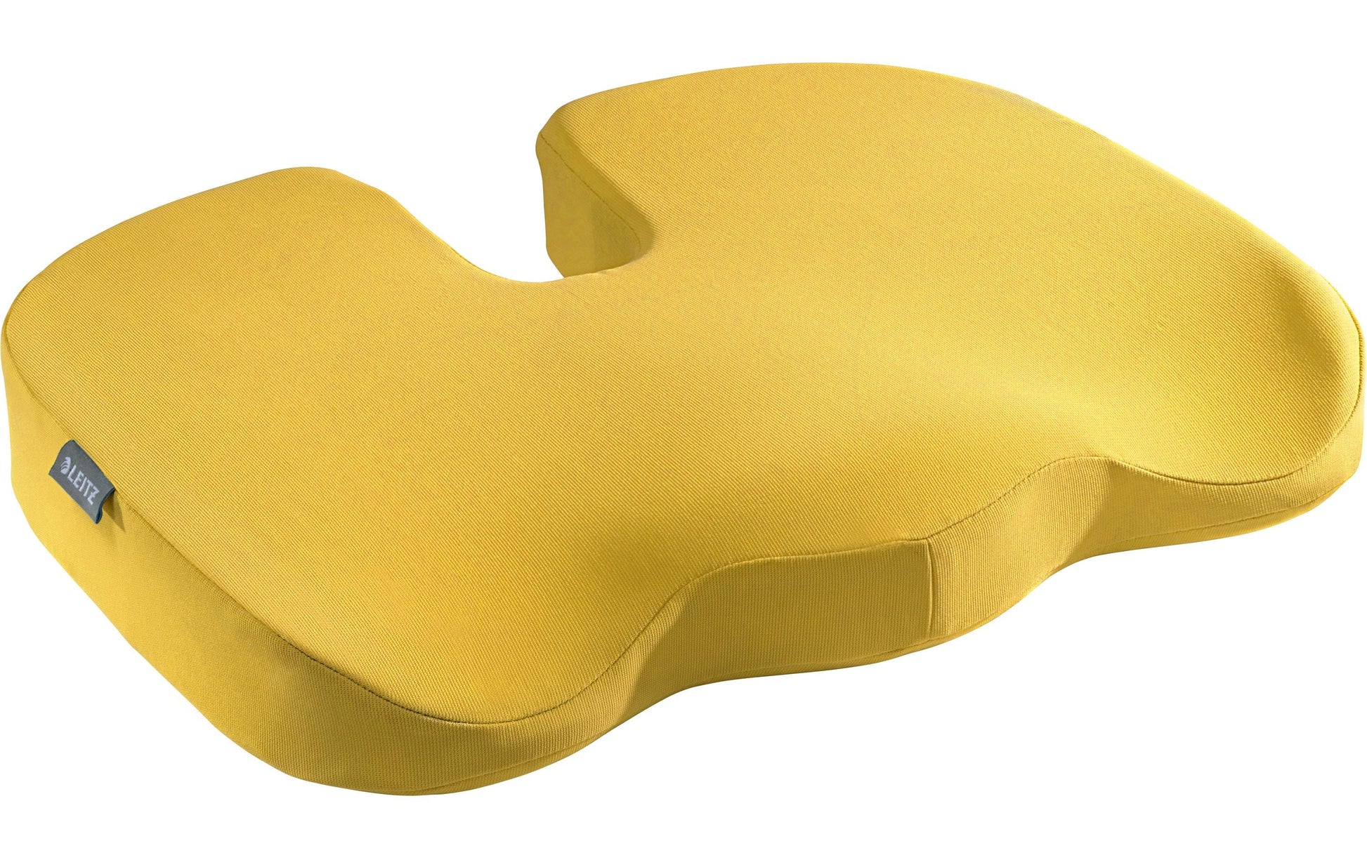 Leitz Kissen Ergo Cosy – 45,5 × 33,5 × 7,5 cm – Kunststoff, warmes Gelb