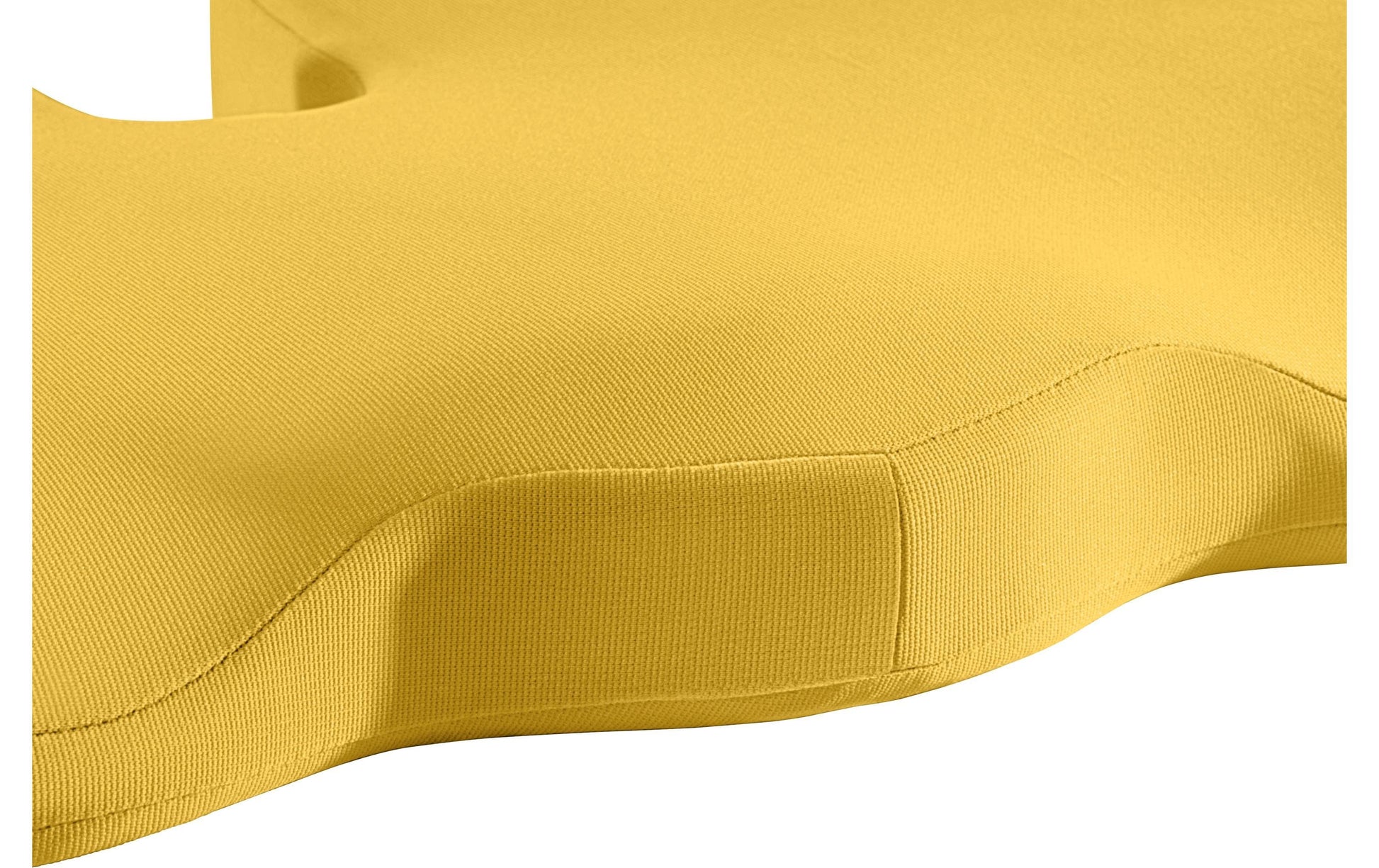 Leitz Kissen Ergo Cosy – 45,5 × 33,5 × 7,5 cm – Kunststoff, warmes Gelb