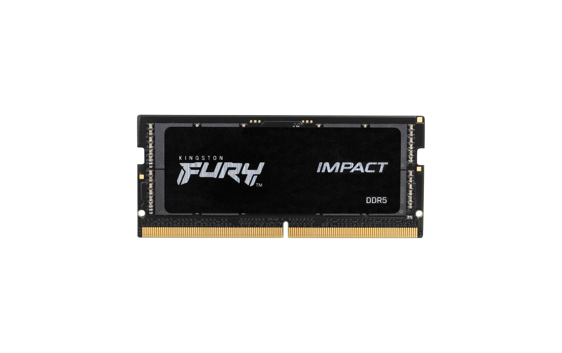 Kingston Technology Kingston FURY Impact – Arbeitsspeicher – 16 GB (2×8 GB) DDR5 4800 MT/s, CL38, 262‑Pin SO-DIMM