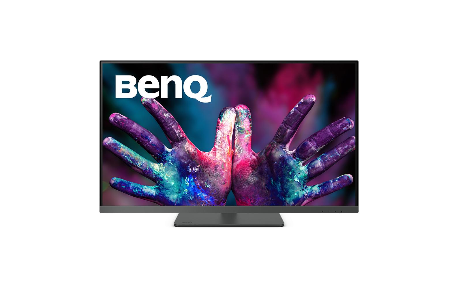 BenQ PD3205U – Monitor, 32" 3840 × 2160 (UHD 4K), IPS, 60 Hz, 350 cd/m², KVM, USB-C, VESA 100 × 100, Schwarz