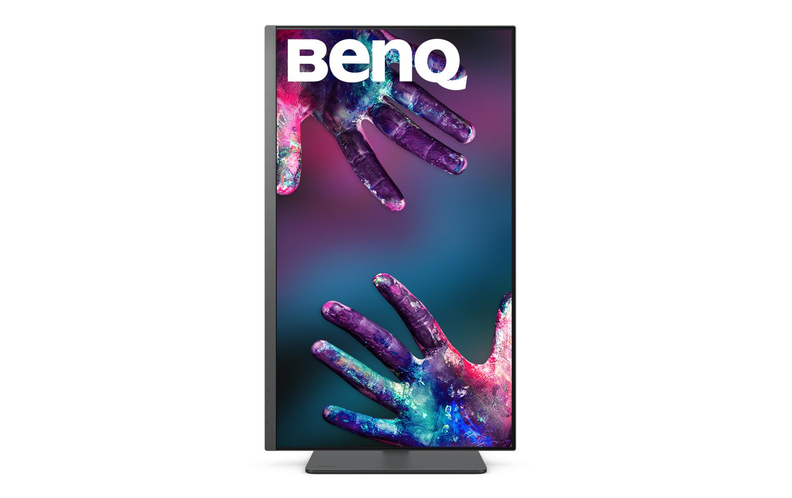 BenQ PD3205U – Monitor, 32" 3840 × 2160 (UHD 4K), IPS, 60 Hz, 350 cd/m², KVM, USB-C, VESA 100 × 100, Schwarz