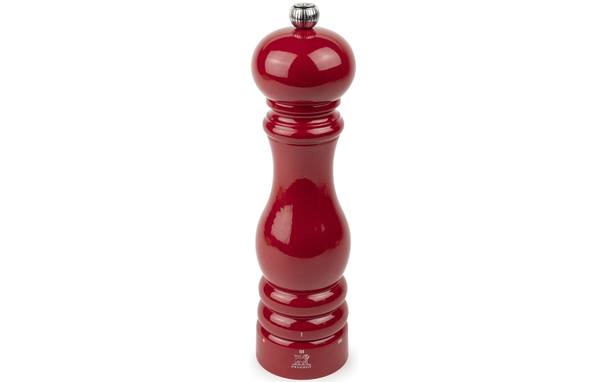 Peugeot Saveurs Peugeot Paris U-Select – Salz-/Pfeffermühle 22 cm, Buche, Rot, für Pfeffer