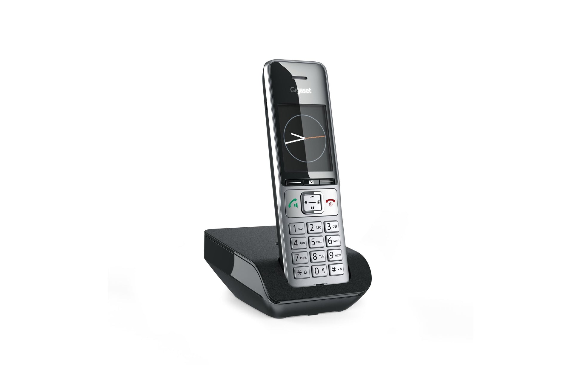 Gigaset Comfort 500 – DECT-Telefon mit Basis, Freisprechen, Anthrazit