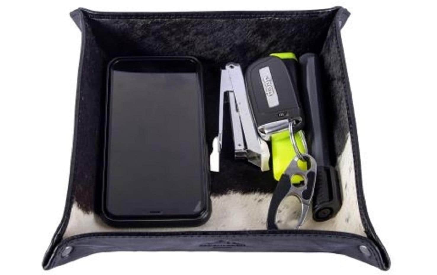 Alpenleder Taschenentleerer – 170 × 170 × 45 mm