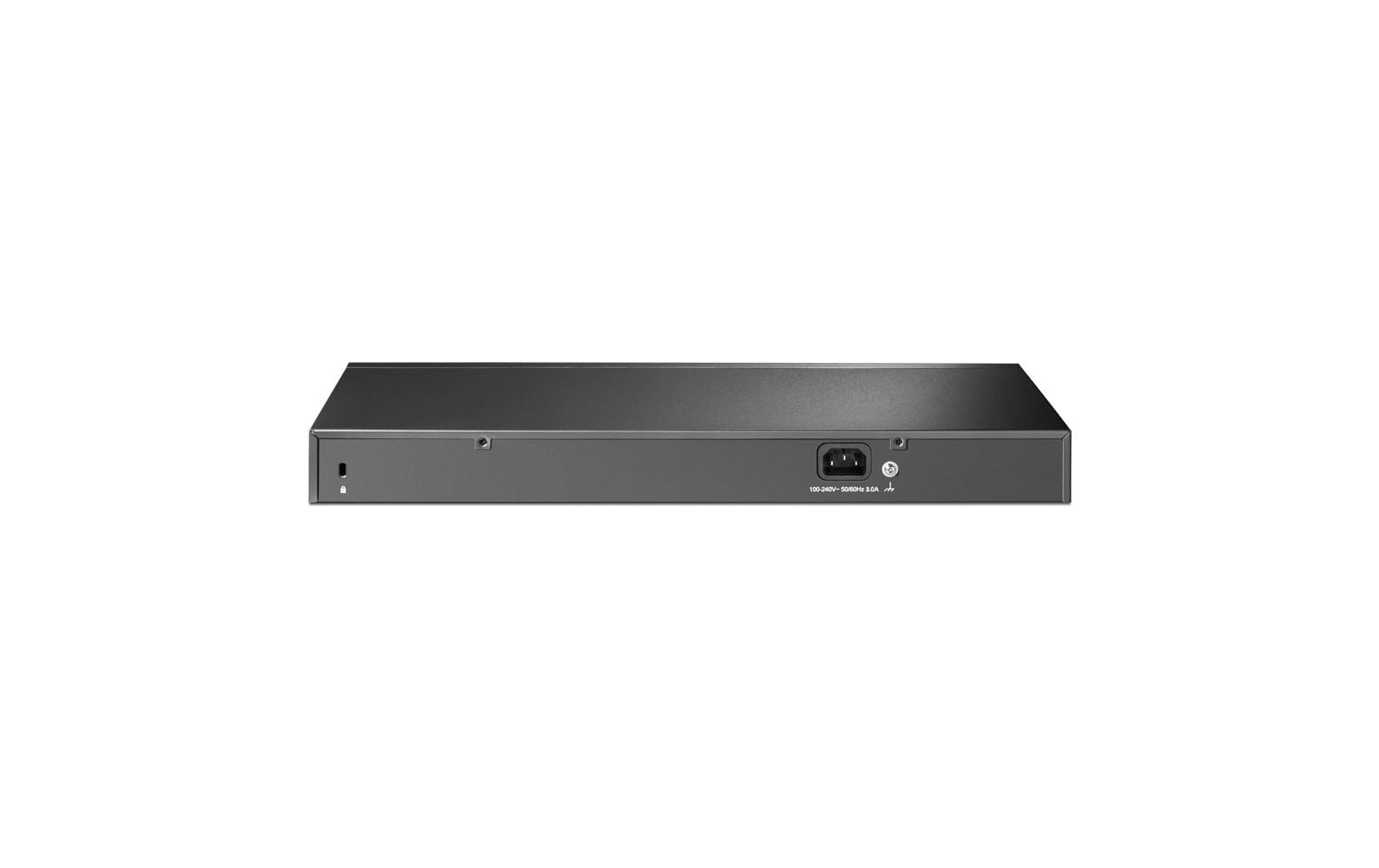 TP-Link TL-SG1428PE – Managed L2 Switch – 24× 1G (PoE+), 2× 1G, 2× SFP, PoE-Budget 250 W, 19", 1U