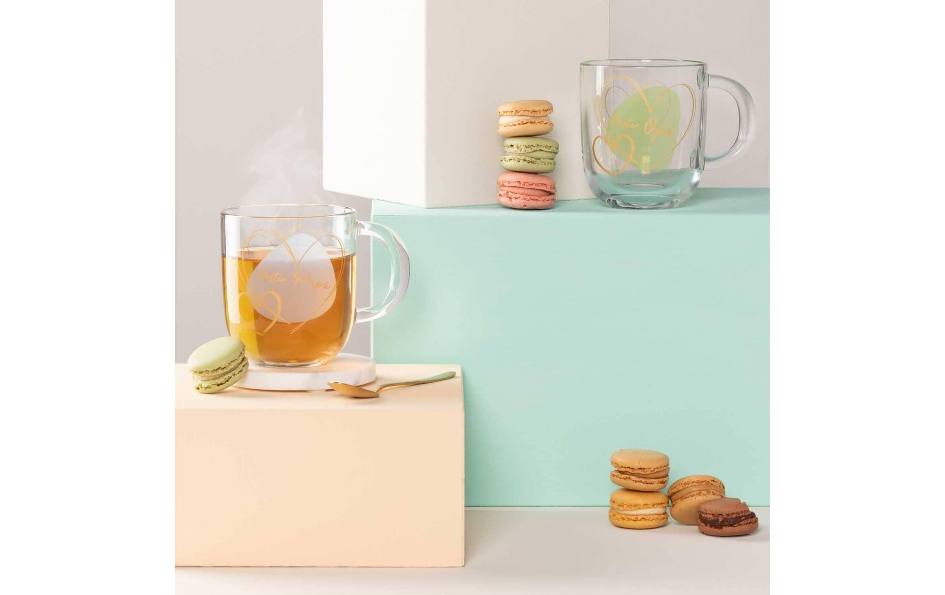 LEONARDO Kaffeetasse Emozione – 400 ml, Ø 8,7 cm, Glas, Transparent, mikrowellengeeignet
