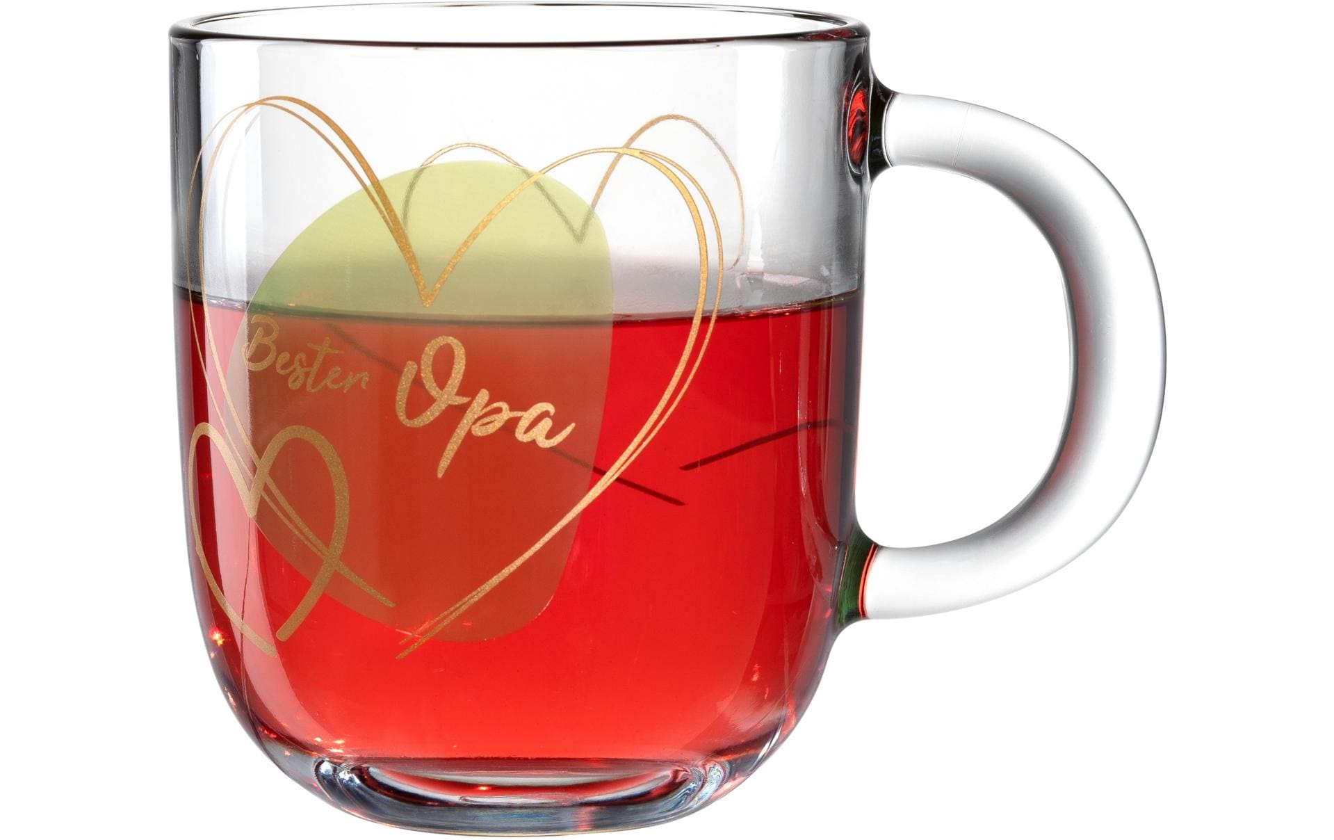 LEONARDO Kaffeetasse Emozione – 400 ml, Ø 8,7 cm, Glas, Transparent, mikrowellengeeignet