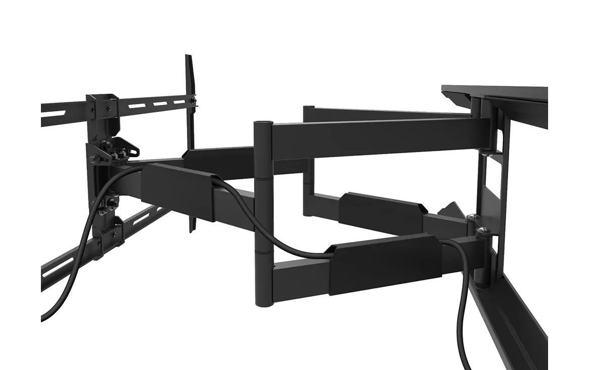Neomounts WL40-550BL18 – Wandhalterung, Full-Motion, für 43–75", VESA 200×100–800×400, bis 45 kg, schwarz