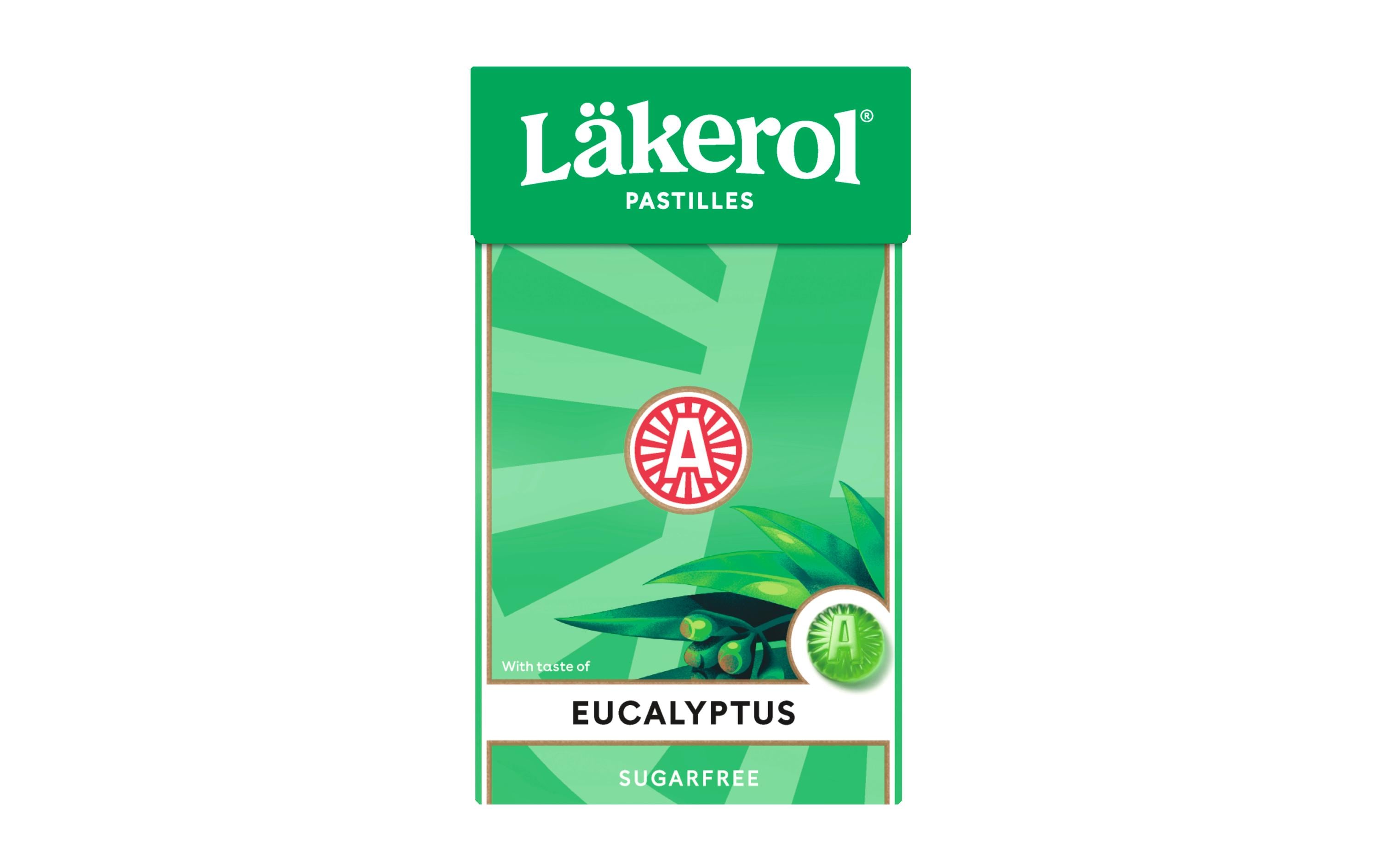 Läkerol Lutschbonbons – Eukalyptus – 27 g