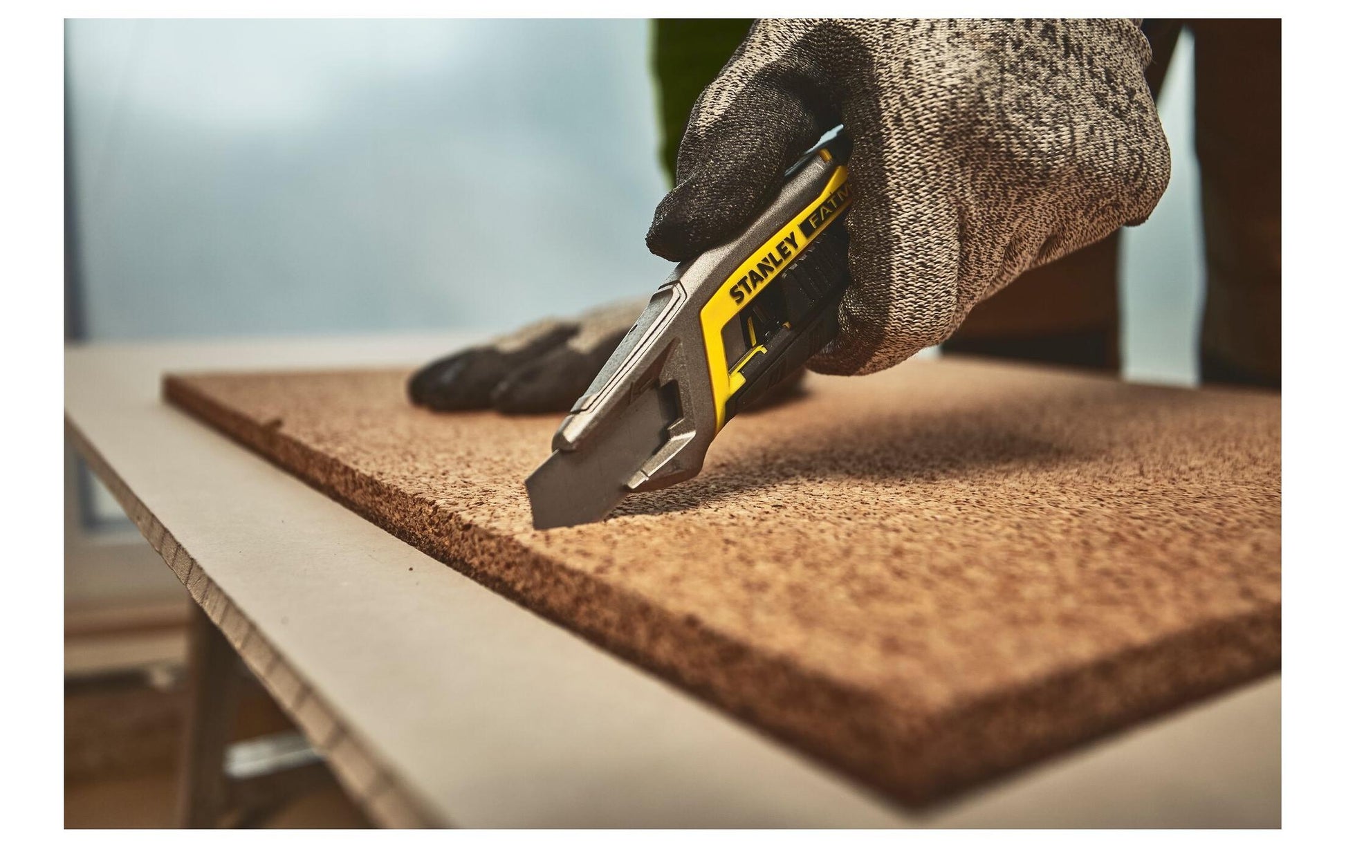 Stanley FatMax FMHT10594-0 – Trapezmesser 18 mm, einziehbar, Stahl, schwarz