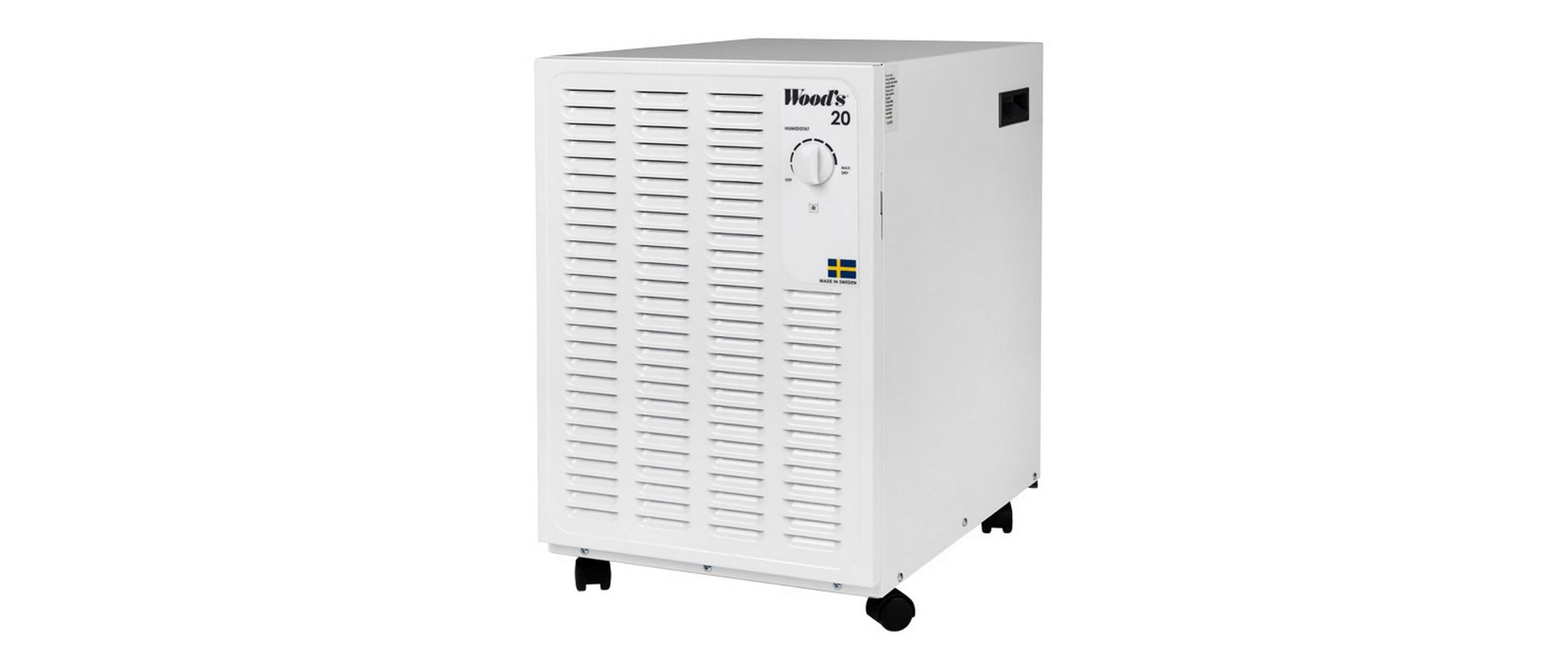 Wood's Luftentfeuchter SW-20FW – 14 L/24 h, bis 90 m², Tank 11,4 l, Hygrostat